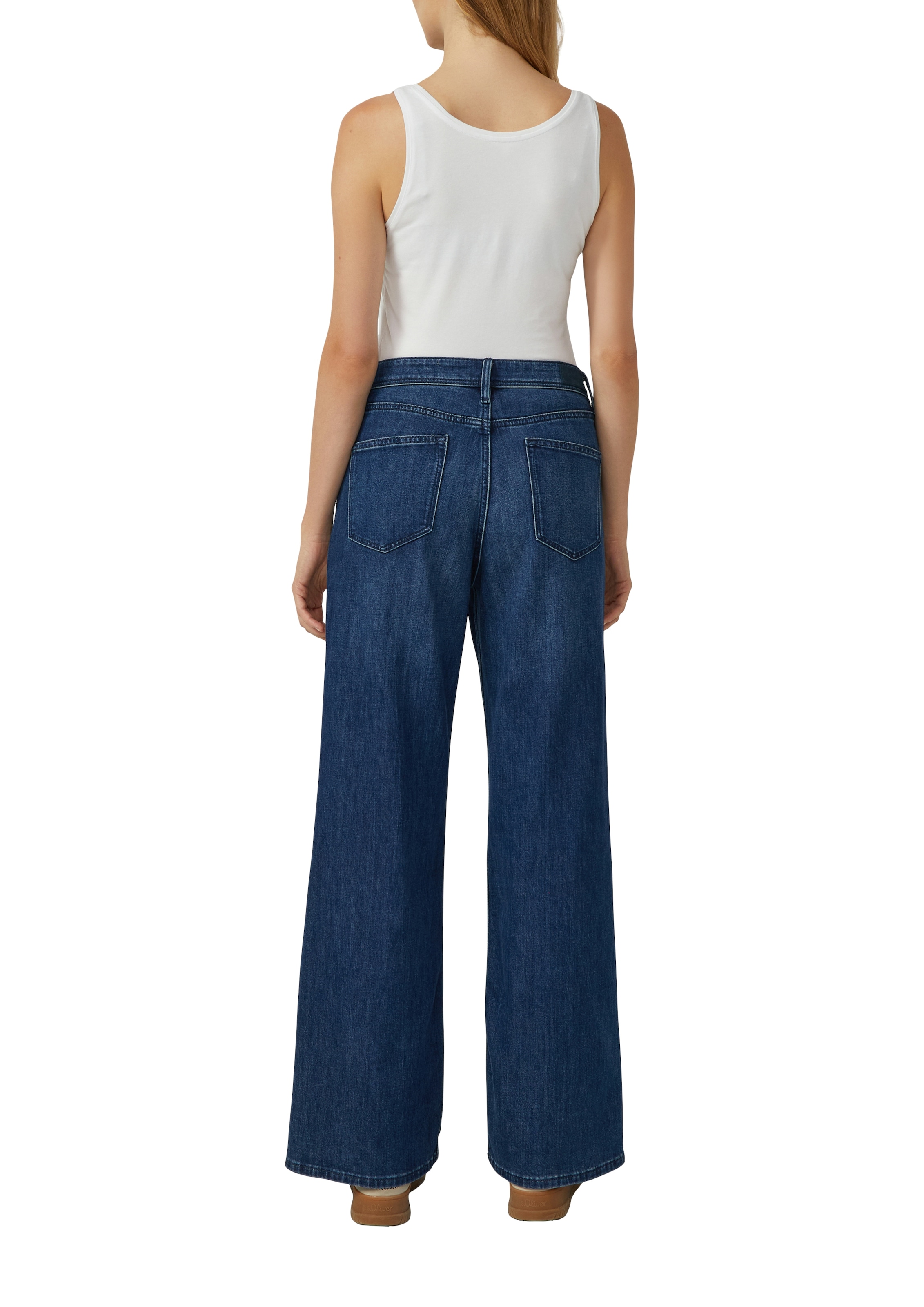 s.Oliver Tanktop 2 Stk. 2-er Pack, Sommertop, mit Stretch