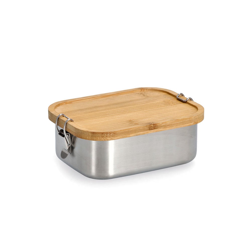 Zeller Present Lunchbox hochwertige Edelstahl Brotdose