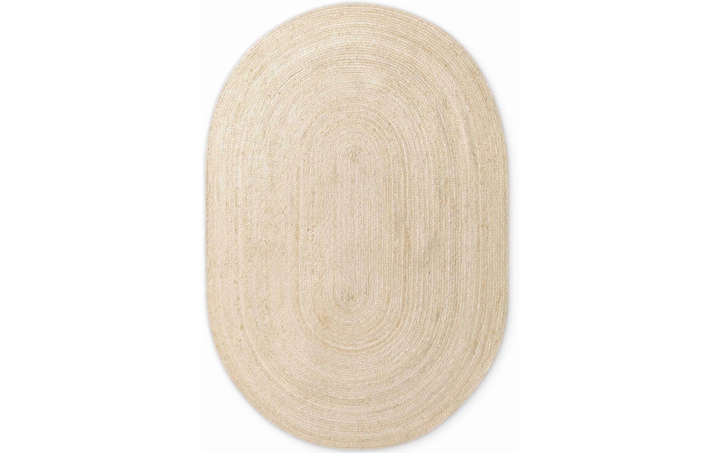 HANSE Home Teppich »Rangpur Juteteppich, in rund und oval« oval 10 mm Höhe handgewebt, 100% Jute , Natur, Wohnzimmer, Flur, Boho, Skandi