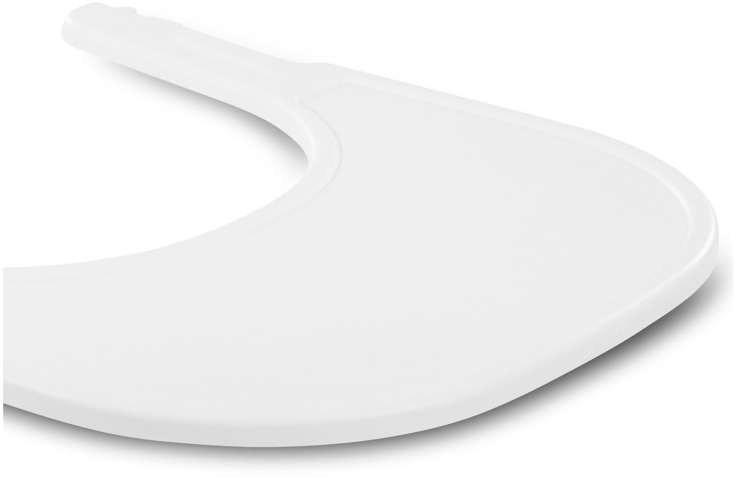 Hauck Hochstuhltablett »Arketa Click Tray, White« aus recyceltem Material