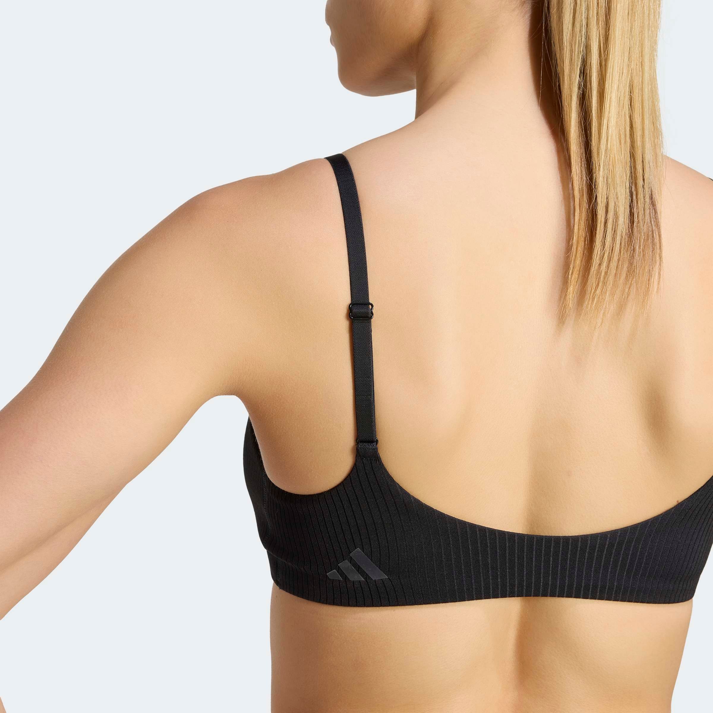 adidas Performance Sport-BH »ALL ME LS RIB B« ohne Bügel, für Fitness und Yoga