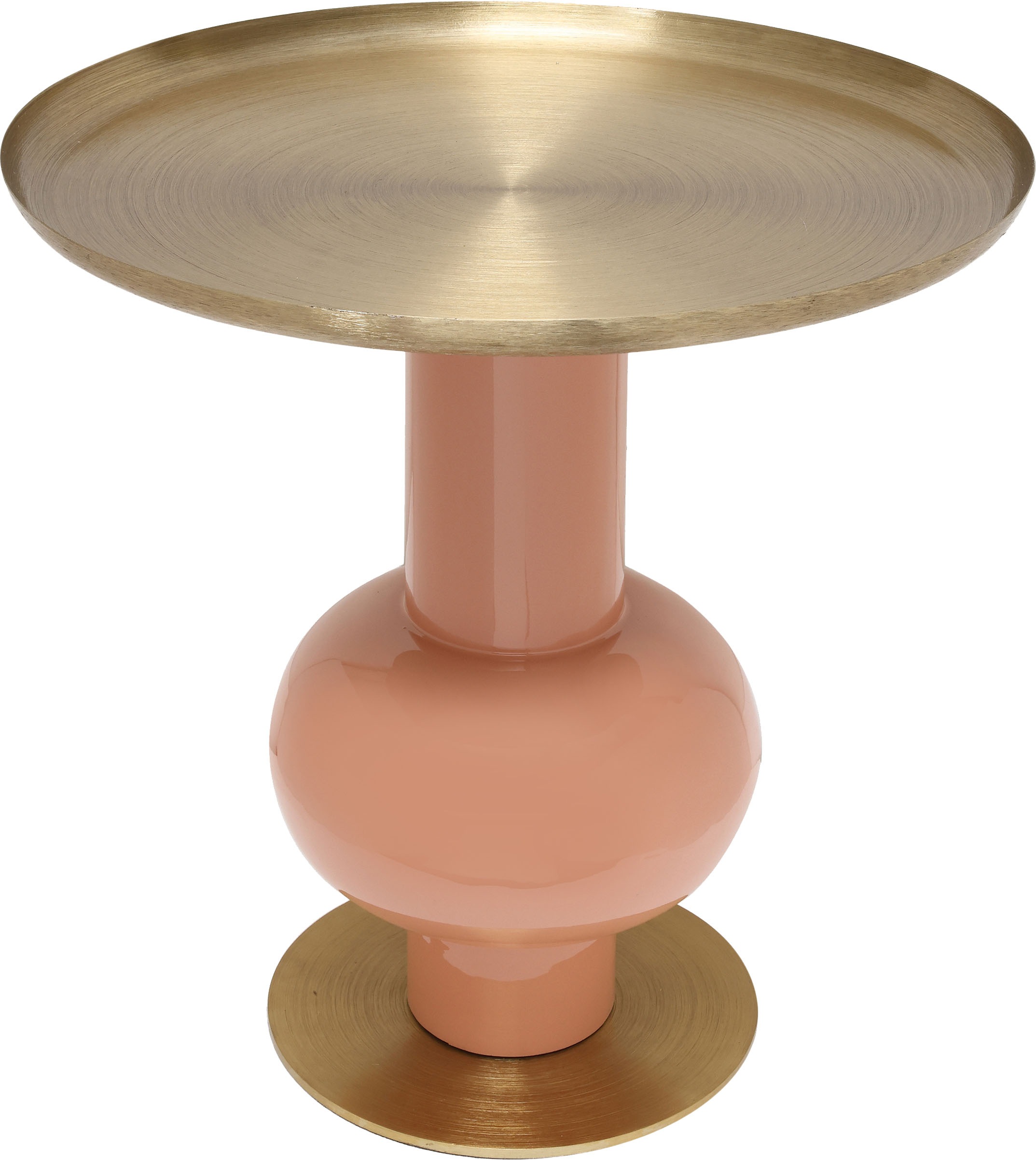 Kayoom Table d'appoint »Art Deco 2225, Beistelltisch aus Eisen, dekoratives Design« 1 cuis tlg. Handarbeit, lackierter Tisch mit Metalleffekten, dekorativ