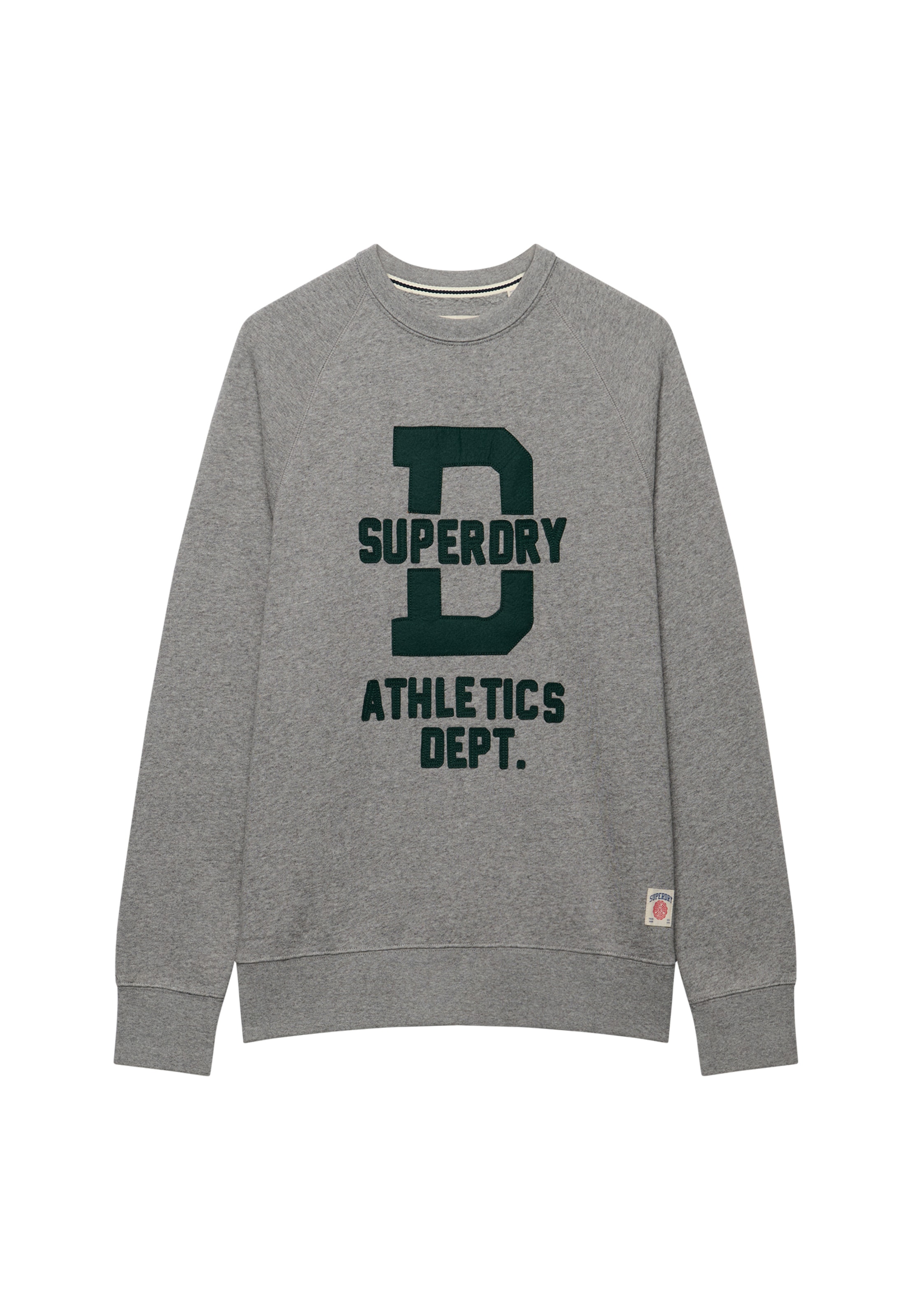 Superdry Sweat-shirt »ATH FELT APPLIQUE RELAXED CREW«, Baumwollmischung, relaxed fit
