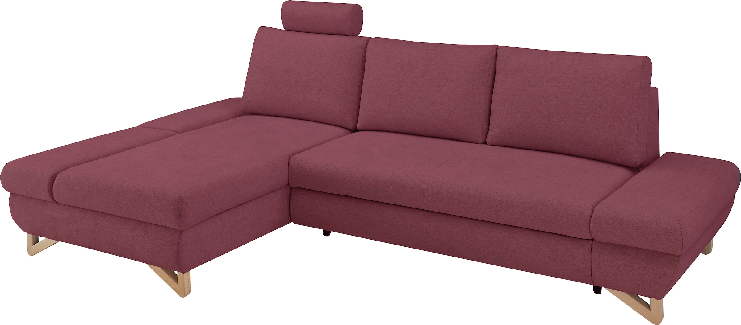 Home affaire Schlafsofa »City/Giron« komfortable Bettfunktion (Liegefläche 245 x 138 cm), sowie Bettkasten