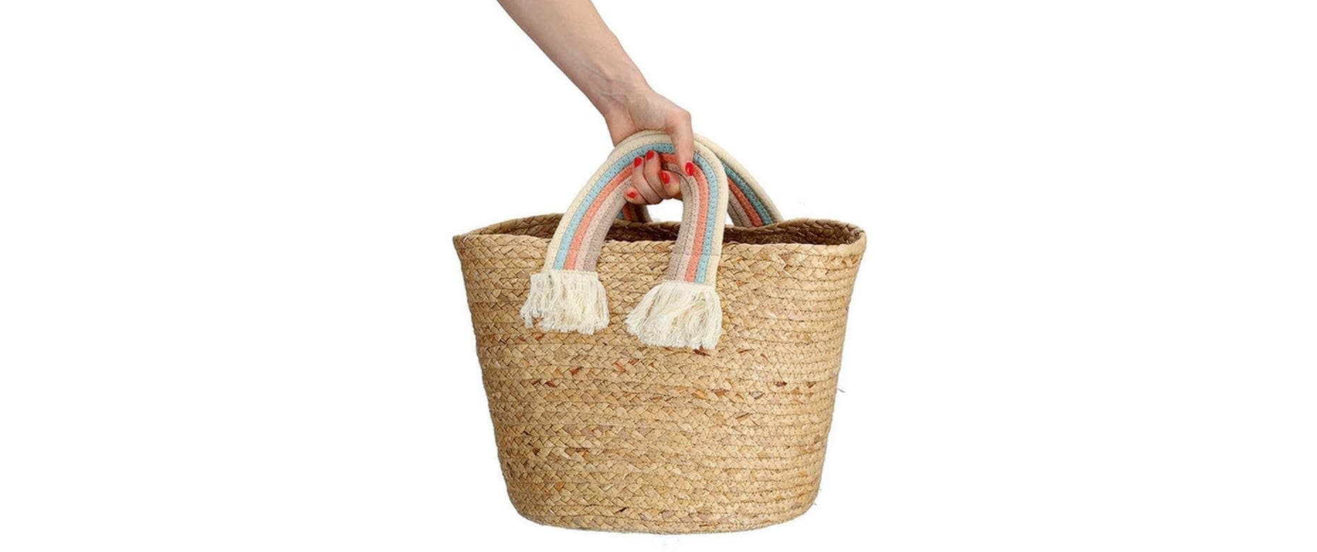 Zeller Present Aufbewahrungskorb »Rainbow Natur Seegras 30 x 30 cm«