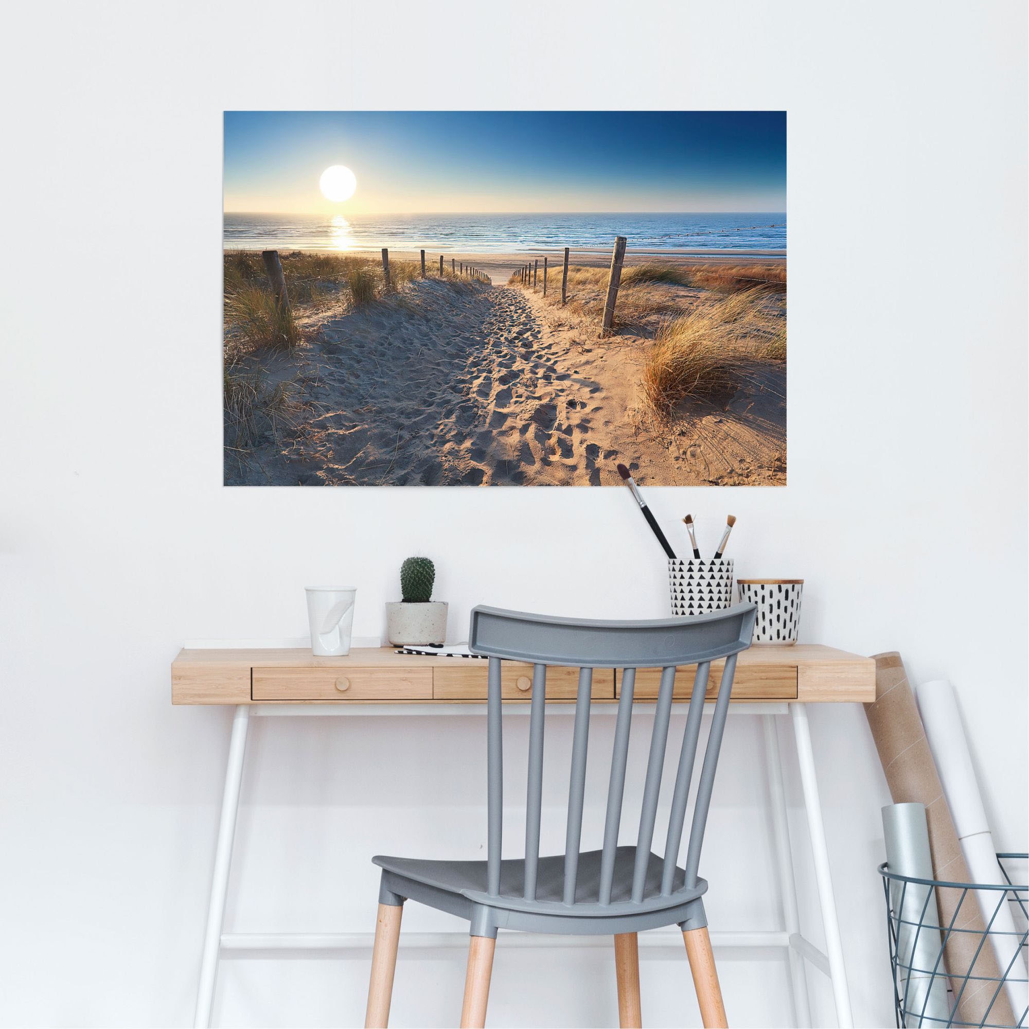 Reinders! Poster »Weg durch die Dünen« 1 Stk. tlg.