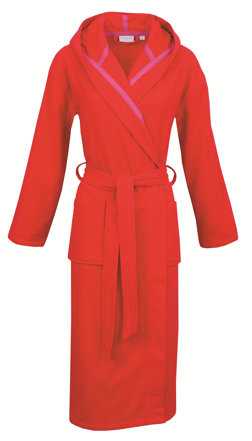 Carl Ross Peignoir de bain unisexe »supercombed light« 1 cuis Kapuze