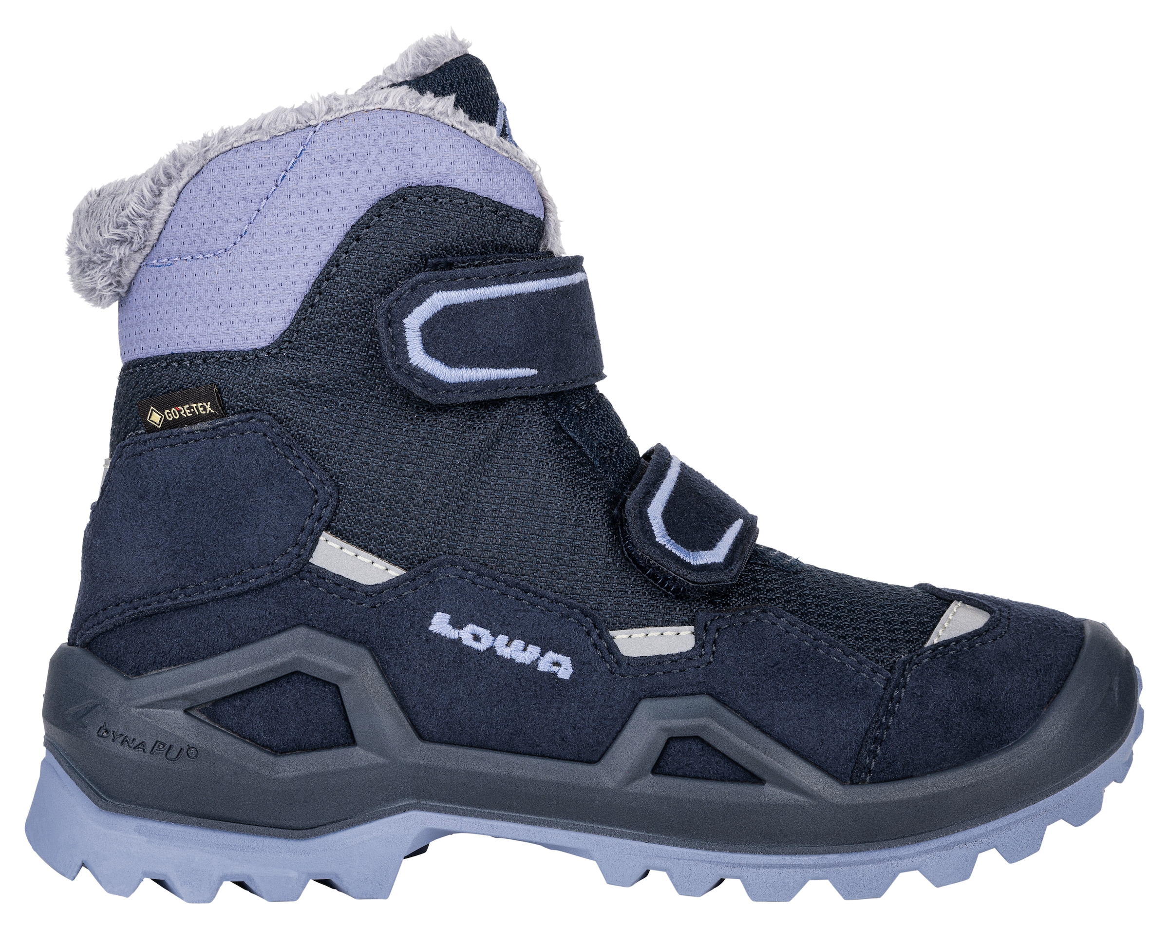 Lowa Bottes d'hiver »MILO EVO GORE-TEX MID JR«  chaussures d'hiver, bottes d'hiver, bottes de neige, imperméables, doublées