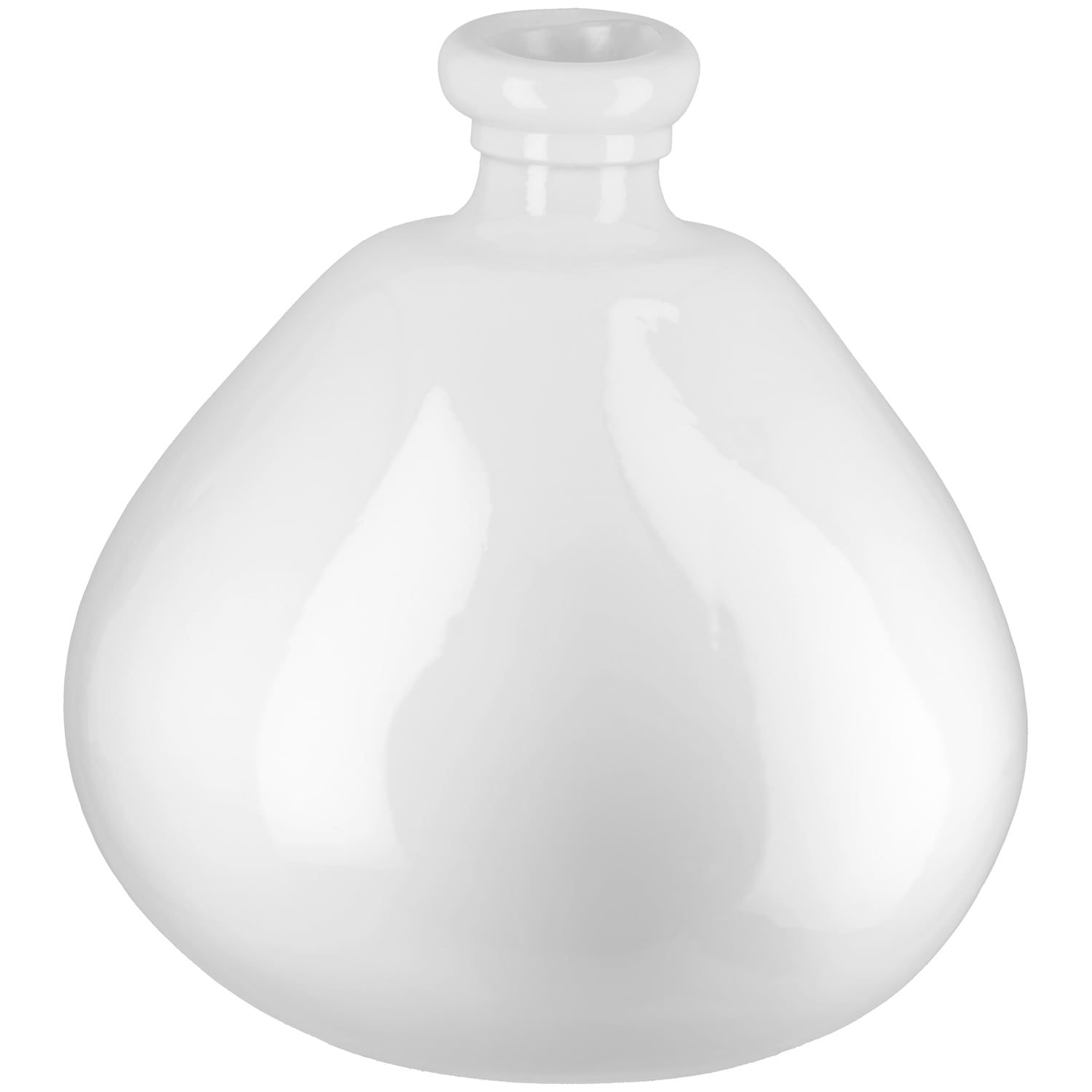 GILDE Tischvase »Vase organisch Sylt weiss H. 32 cm« Vase, Sylt, maritim, nordisch, zeitlos, elegant, Geschenkartikel