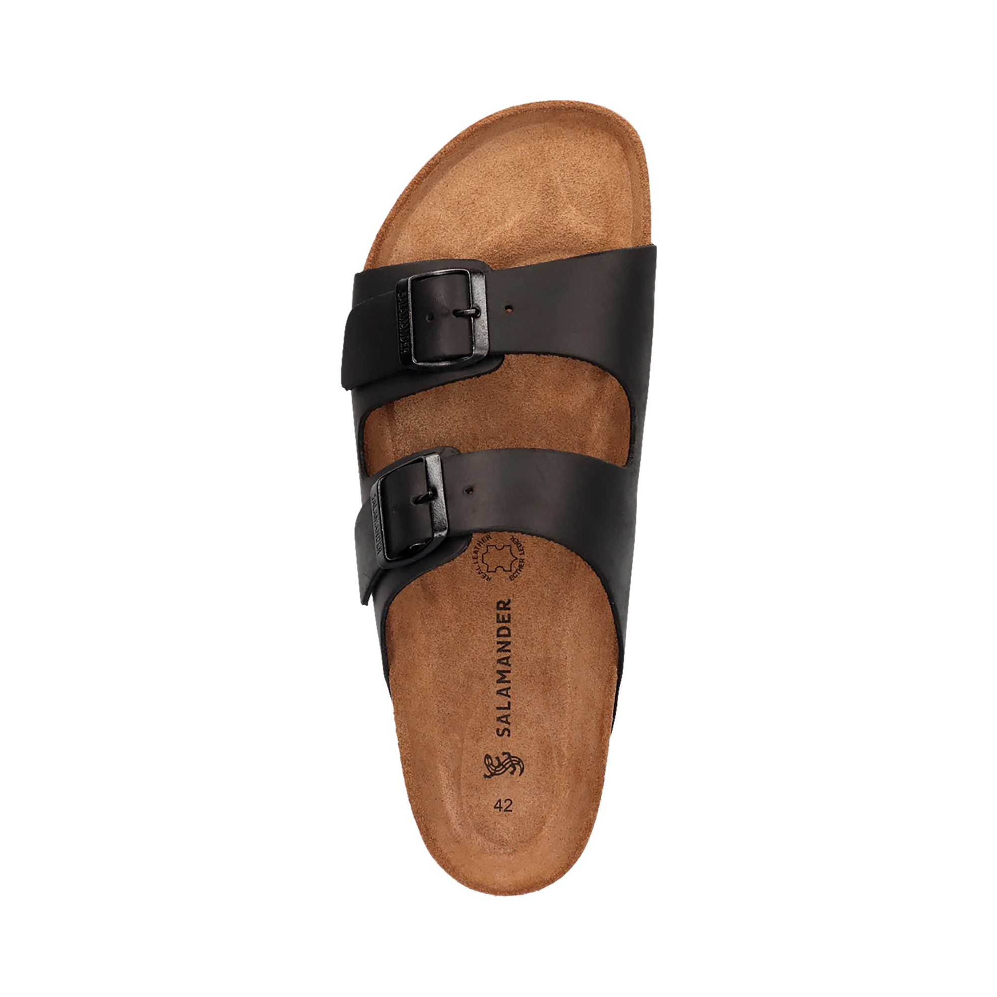 Salamander Pantolette  Sommerschuh, Hausschuh mit Schnallenverschlüsse und Fussbett