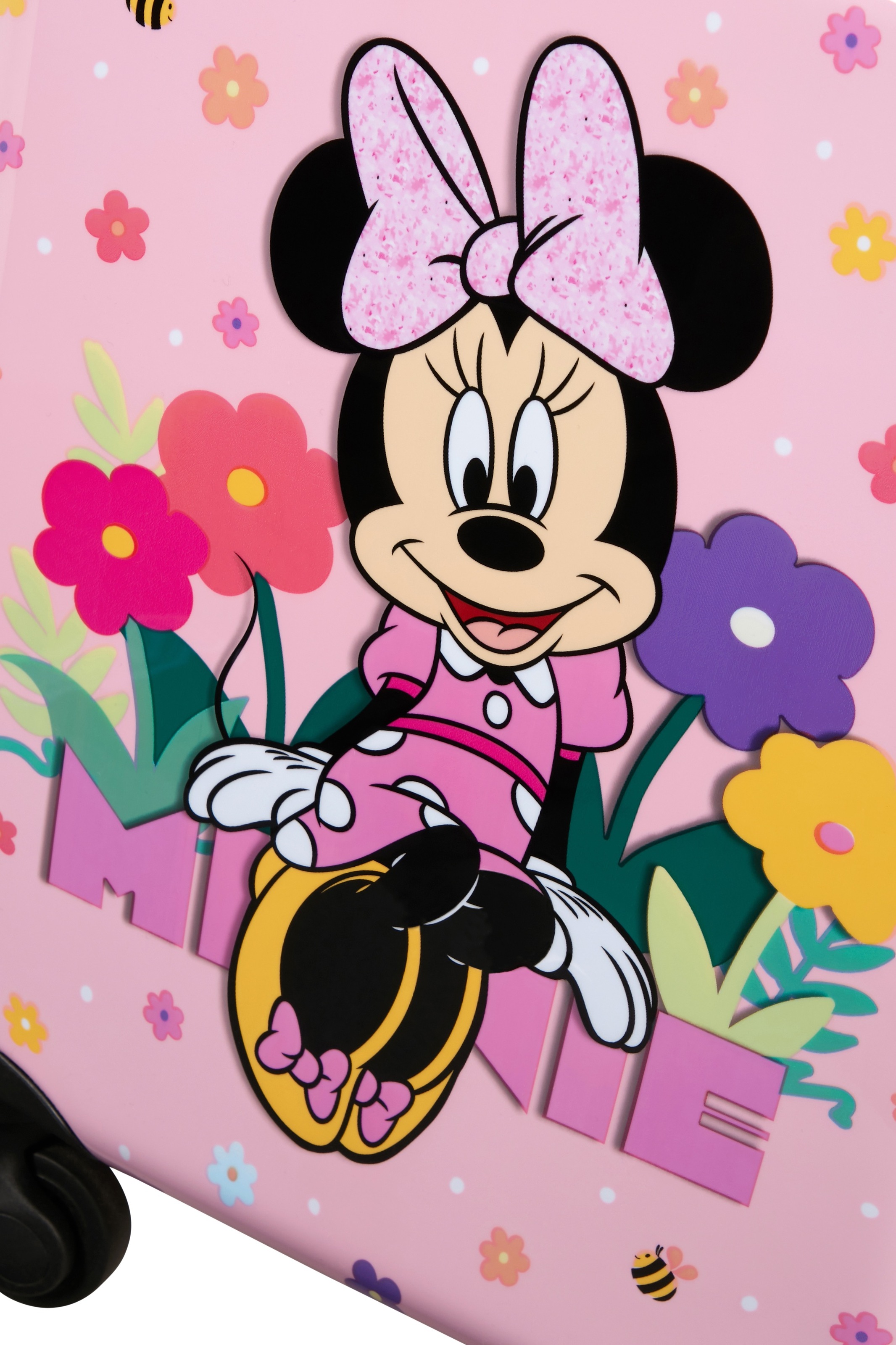 Samsonite Kinderkoffer »DAYDREAM DISNEY, Minnie Flower Power« 24 l 4 Rollen aus Polycarbonat, mit Tragegriff oben