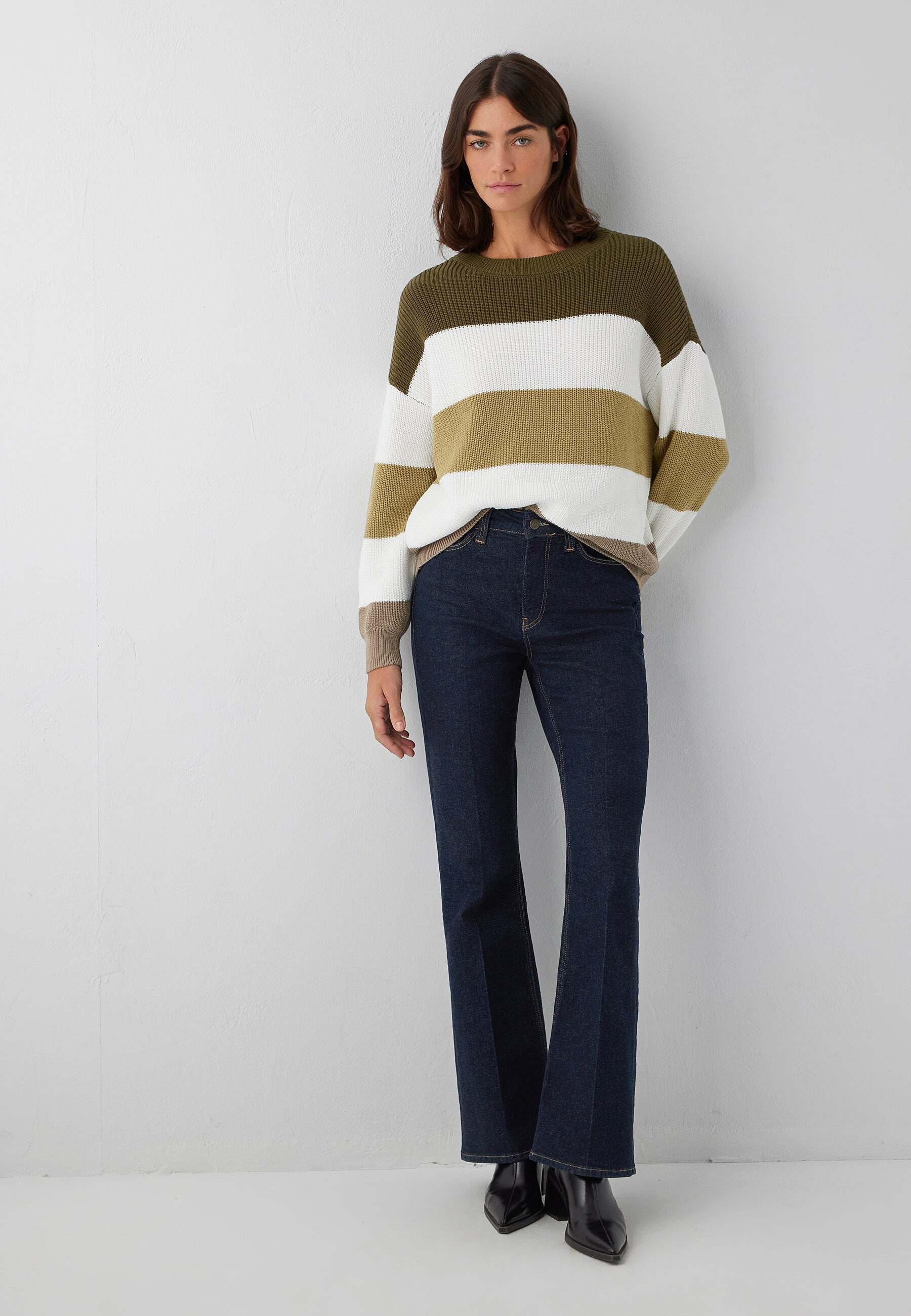 Mavi Pull en tricot »Mavi Pullover Striped«