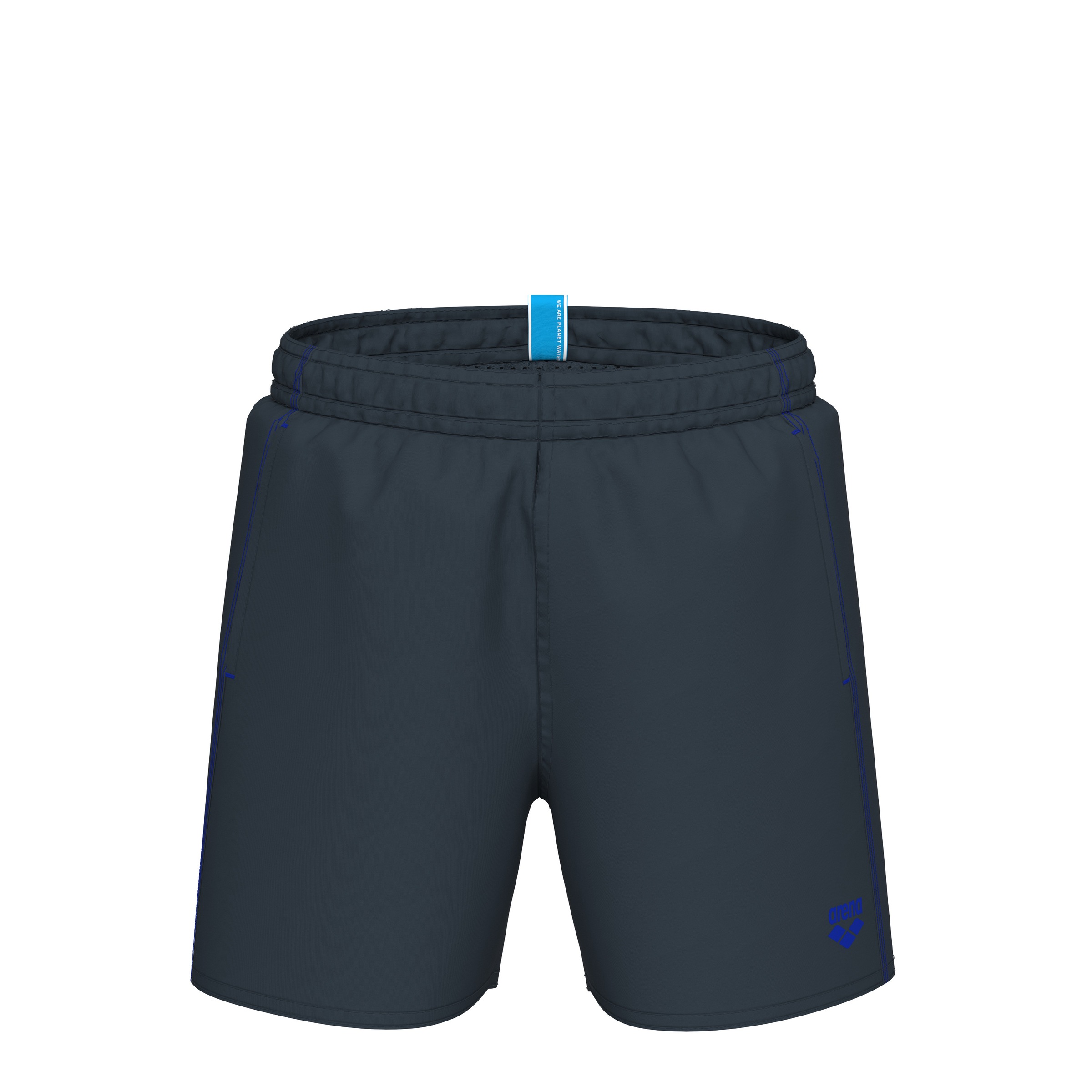 Arena Short de bain »BOYS' BEACH BOXER SOLID R« mit Seitentaschen, mit innenliegendem Kordelzug, schnelltrocknend
