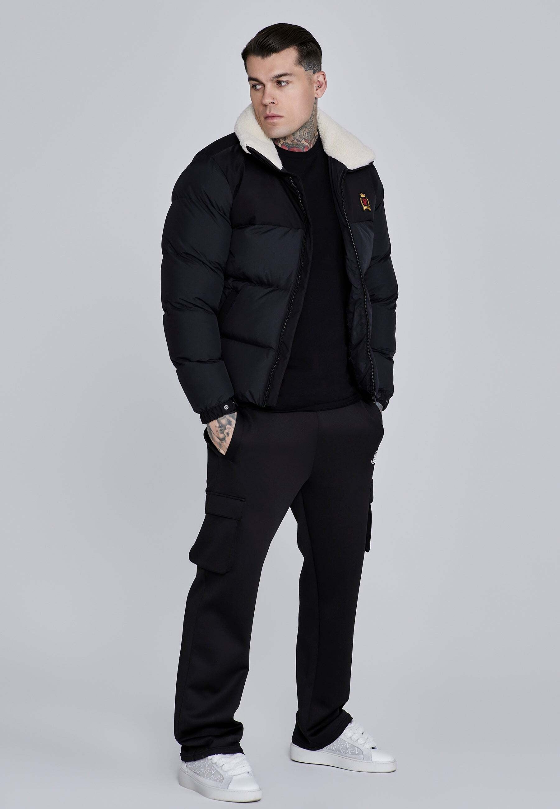Siksilk Veste d'hiver »Siksilk Winterjacke Puffer«