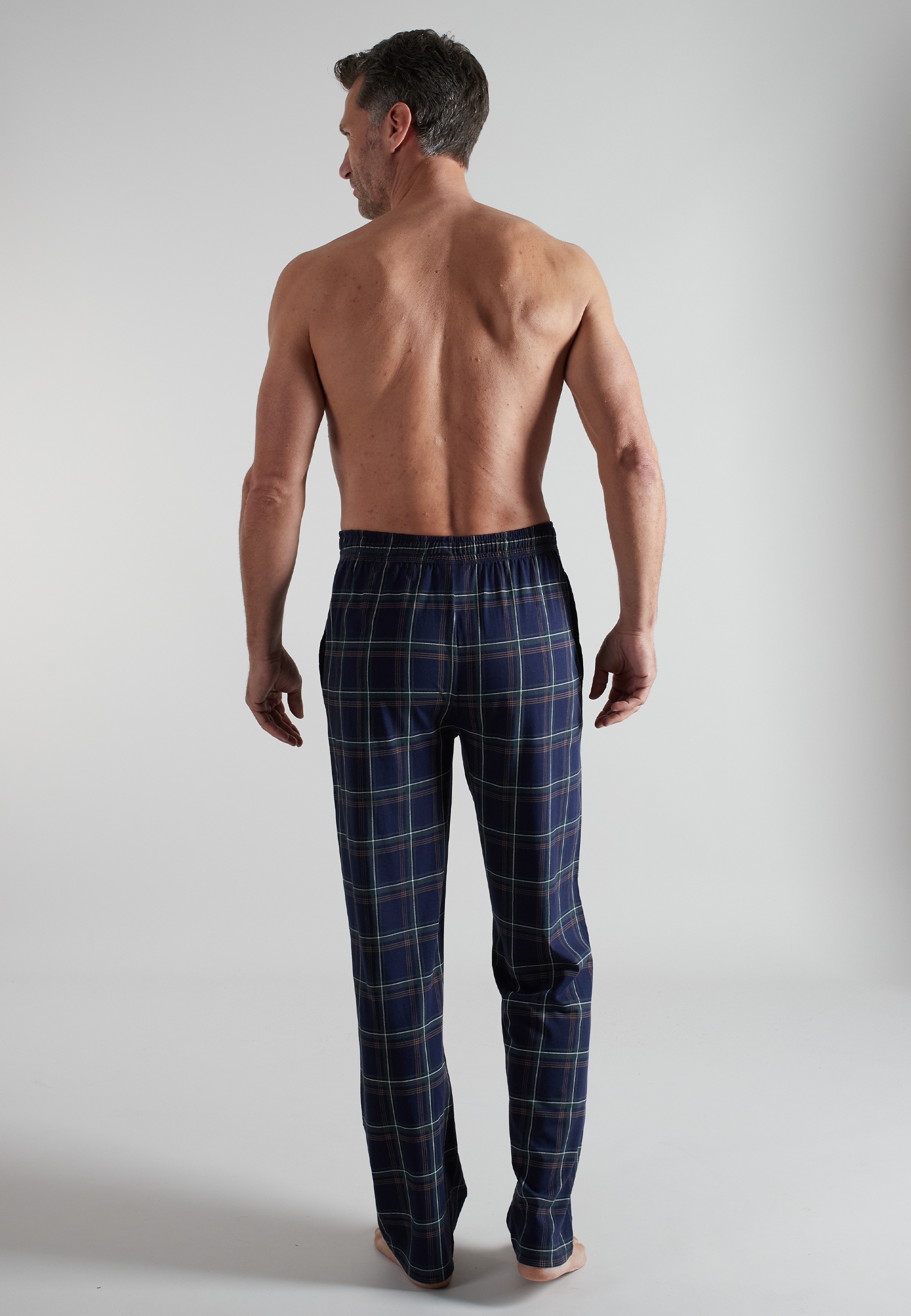 bugatti Bermuda  lang, kariert, bequem, weich, mit Kordelzug, Baumwolle