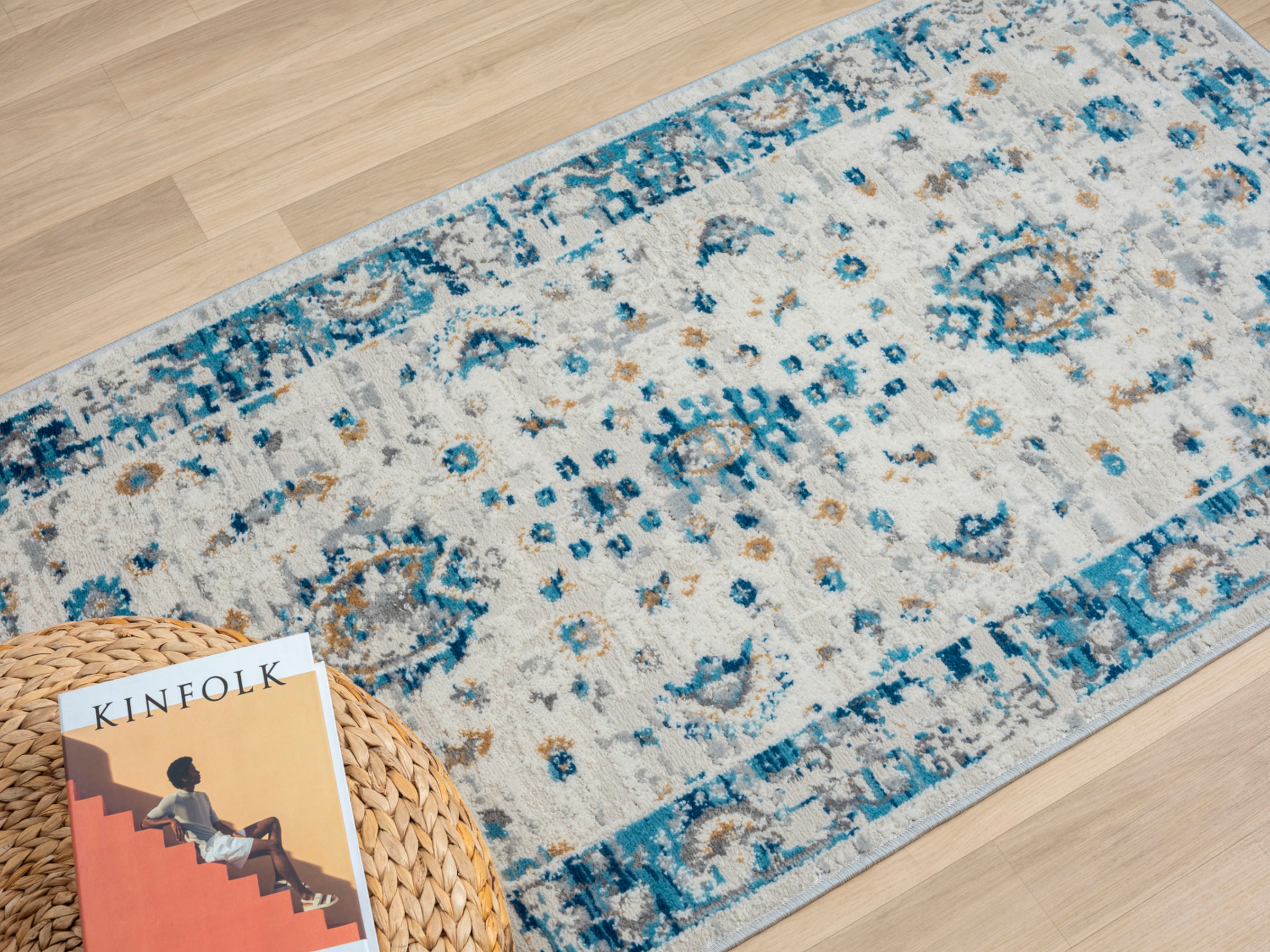 Myflair Möbel & Accessoires Teppich »My Heriz« rechteckig 8 mm Höhe Kurzflor, klassisches Orient Design, besonders weich durch Microfaser