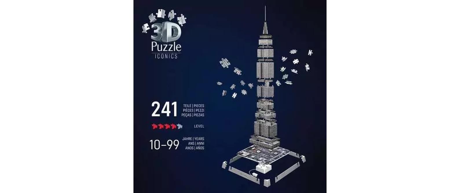 Ravensburger Puzzle 3D »Iconics Empire State Building Light« 3D-Effekt