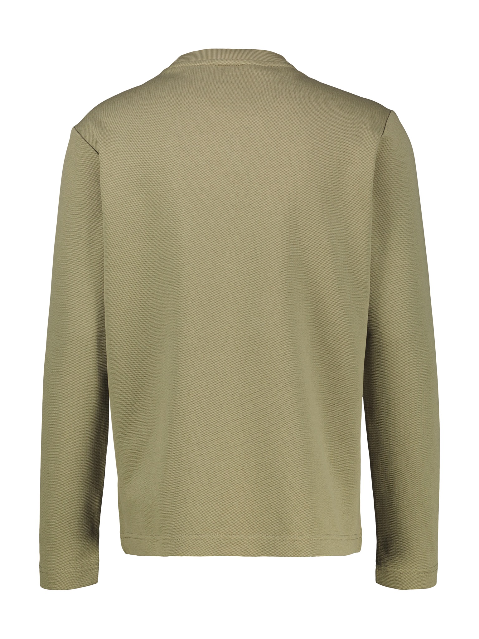 LERROS Langarmshirt mit Rundhals und Brusttasche