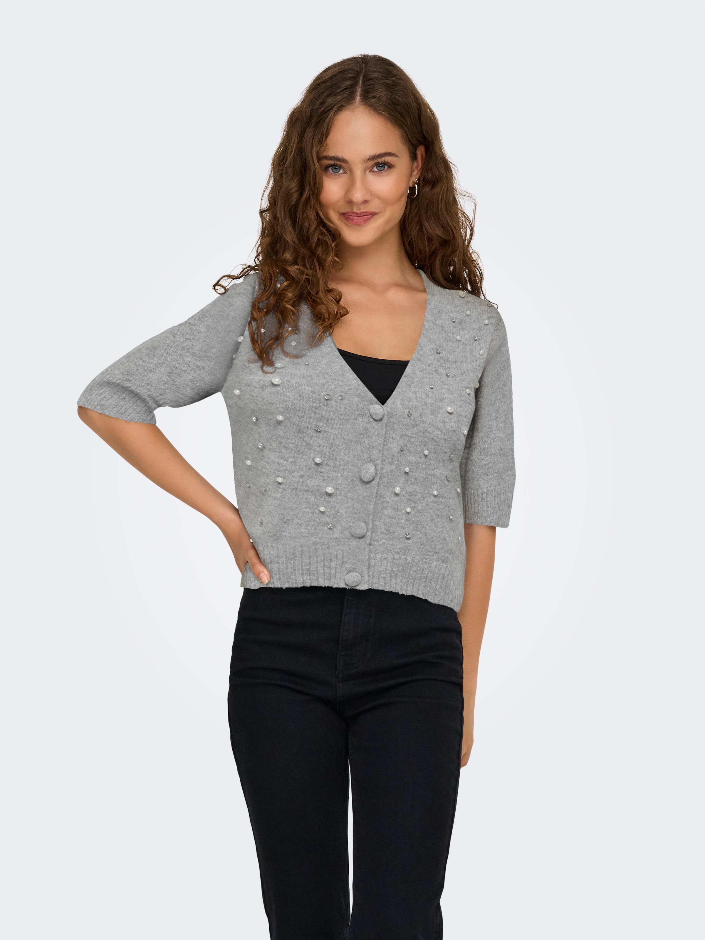 ONLY Veste en tricot »ONLRENE LIFE SS BLING CARDIGAN CC KNT«