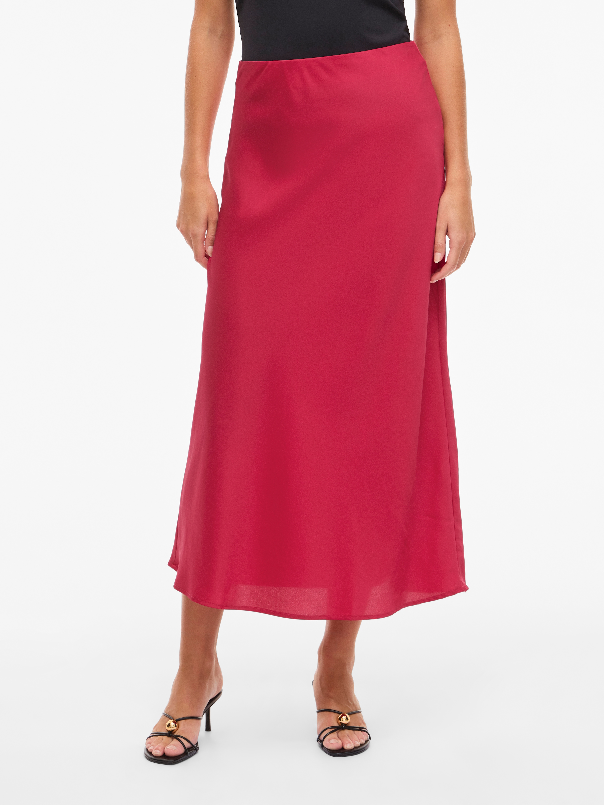 Vila Maxi jupe »VIELLETTE HW LONG SKIRT - NOOS« fibre synthétique