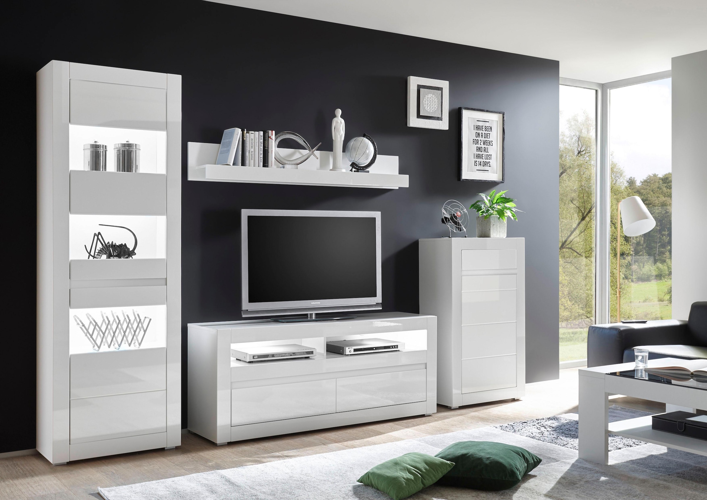 Home affaire Meuble mural »Carat« Set, 4 cuis tlg.