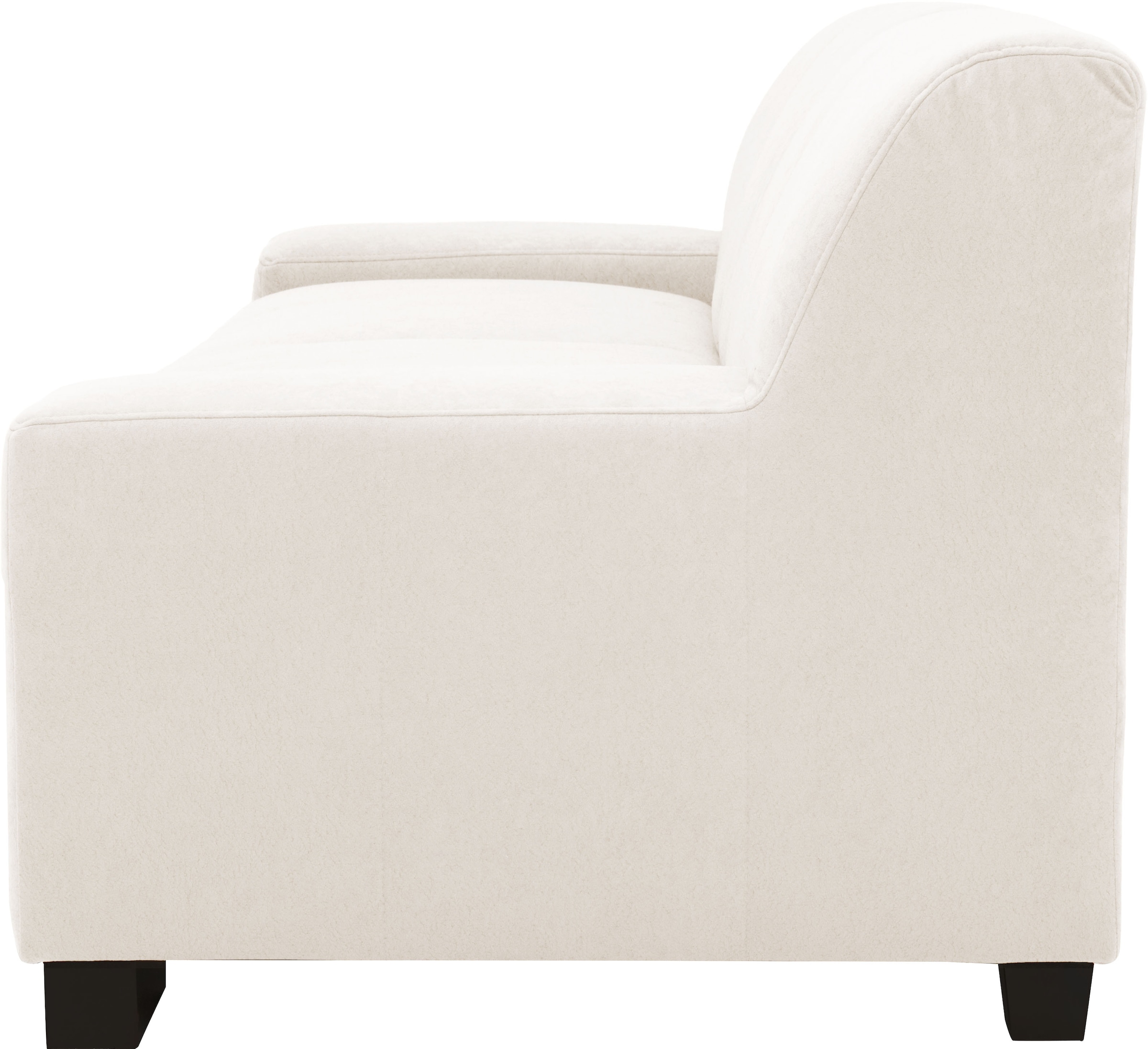GOODproduct 3-places »Faxxe 212 x 85 cm, auch mit Schlaffunktion« en tissu doux et facile d'entretien