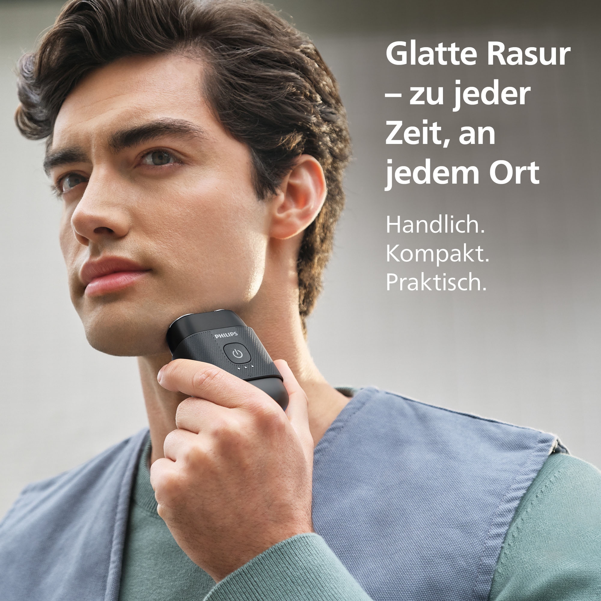 Philips Rasoirs électriques »S591/05« mit SteelPrecision Klingen, 3D Floating Heads, inkl. Reiseetui