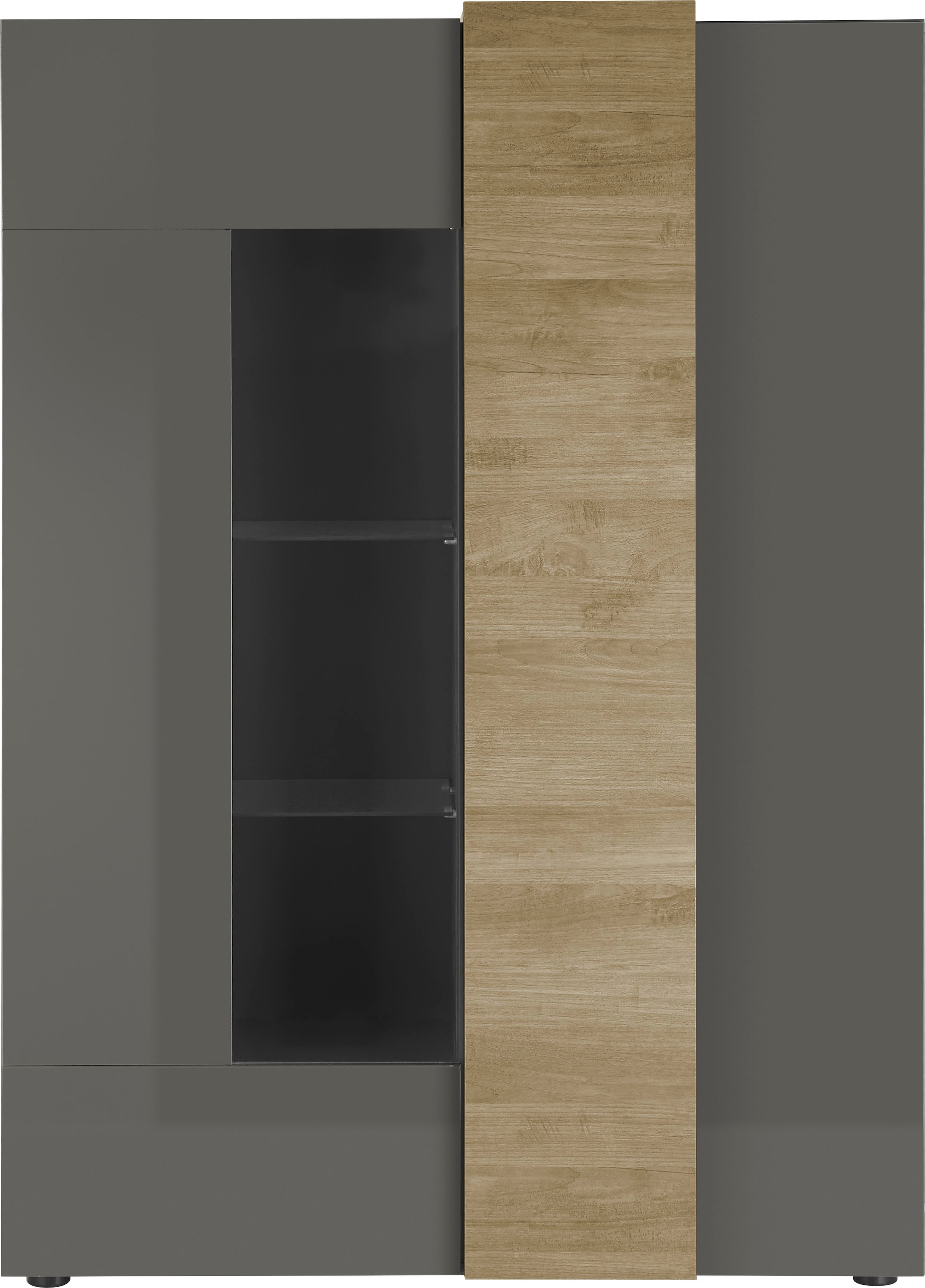 MCA furniture Vitrine »Positano« Höhe ca. 168 cm