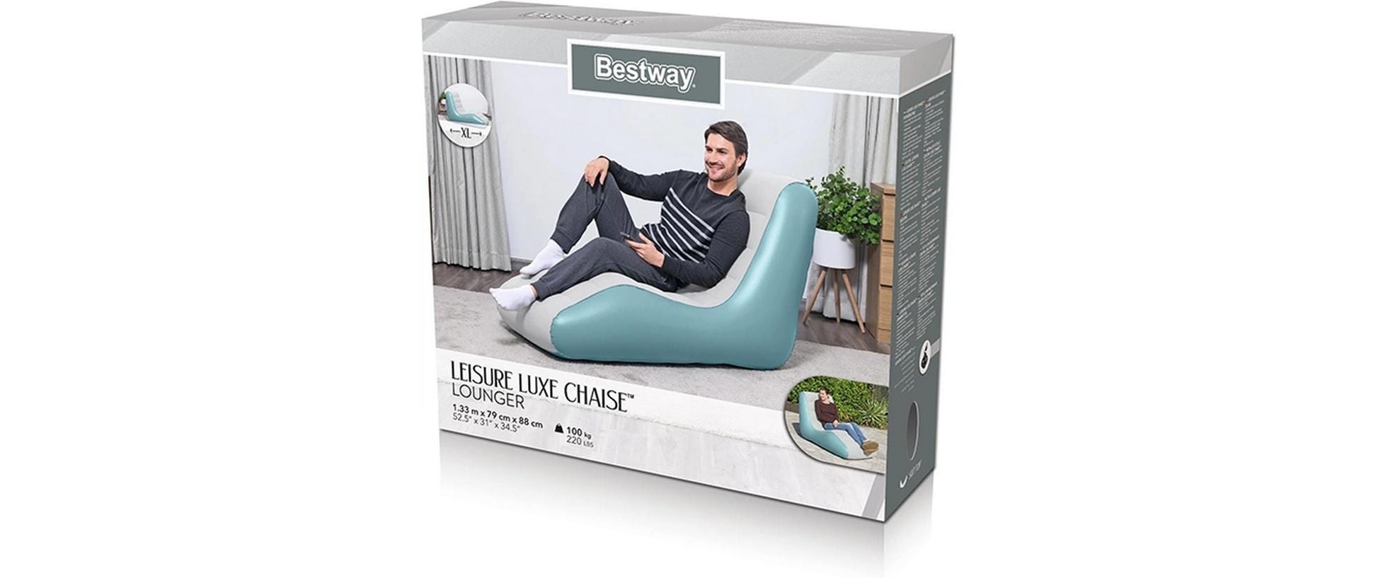Bestway Fauteuil gonflable »Leisure Luxe 133 x 79 cm«