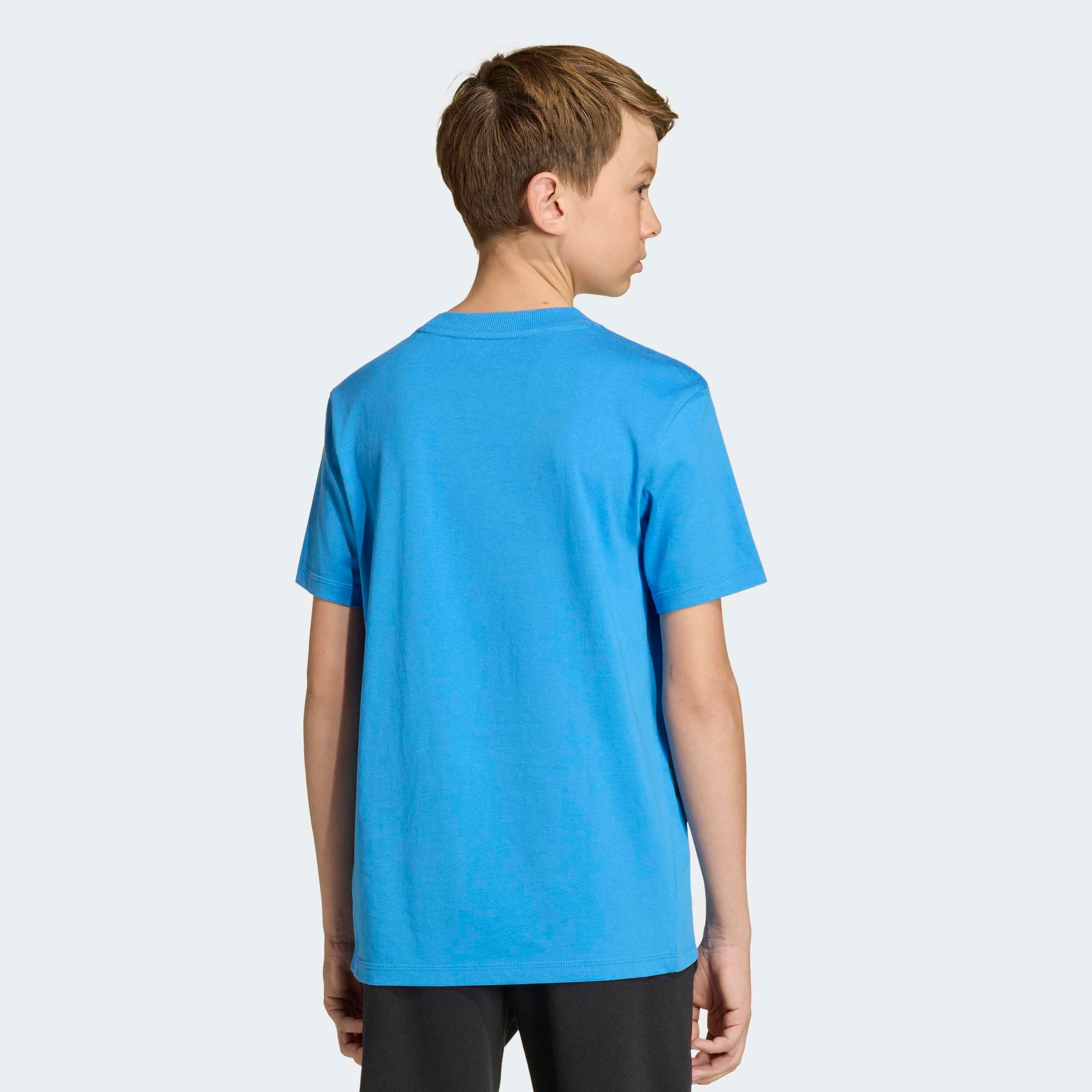 adidas Sportswear T-Shirt »ESSENTIALS KIDS« für Kinder, mit Rundhalsausschnitt, ohne Verschluss, aus Baumwolle