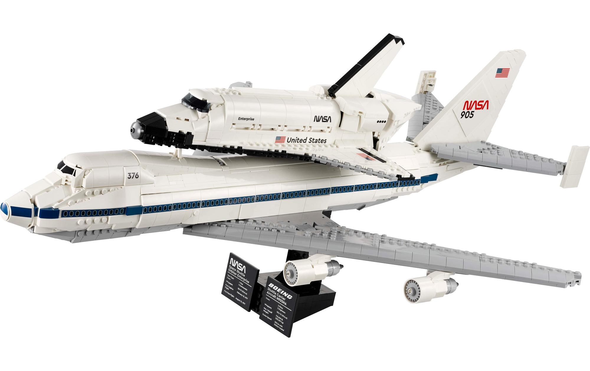 LEGO® Konstruktionsspielsteine »Icons 747 Shuttle Carrier 10360«