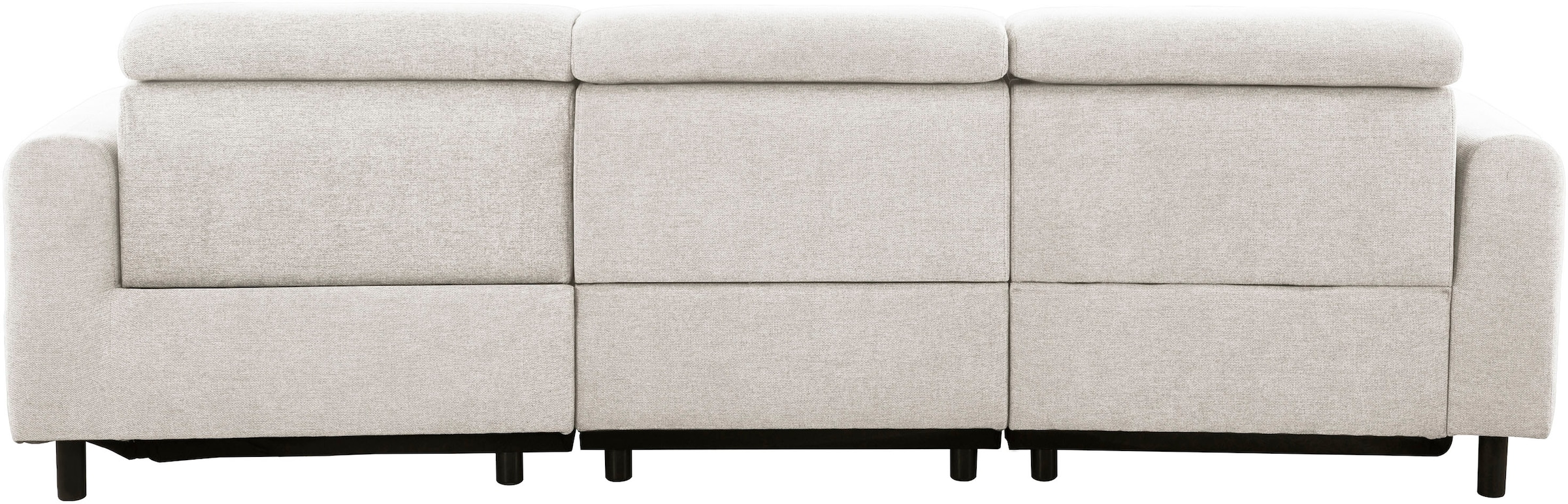 GOODproduct Canapé d'angle »SKAANE Struktur, L-Form, 274 cm, manuelle/elektrische Relaxfunktion,« 274 cm, mit Kopfteilverstellung und man. oder elektr. Relaxfunktion