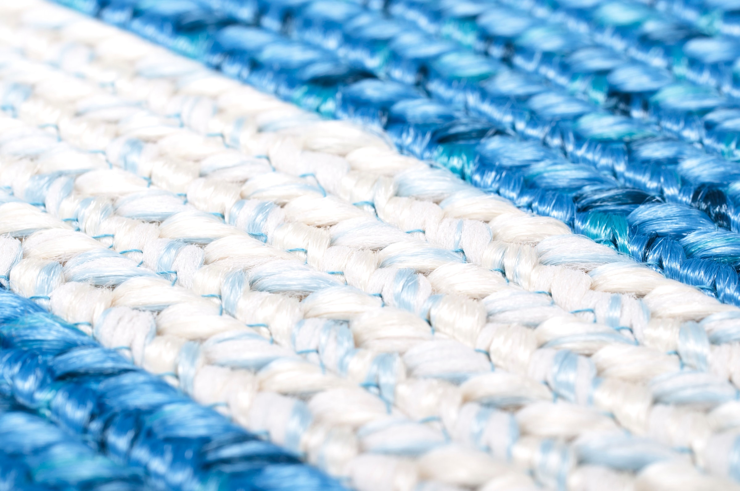 Gino Falcone Teppich »Benito« rechteckig 6 mm Höhe Flachgewebe, Uni Farben, mit Bordüre, In- und Outdoor geeignet