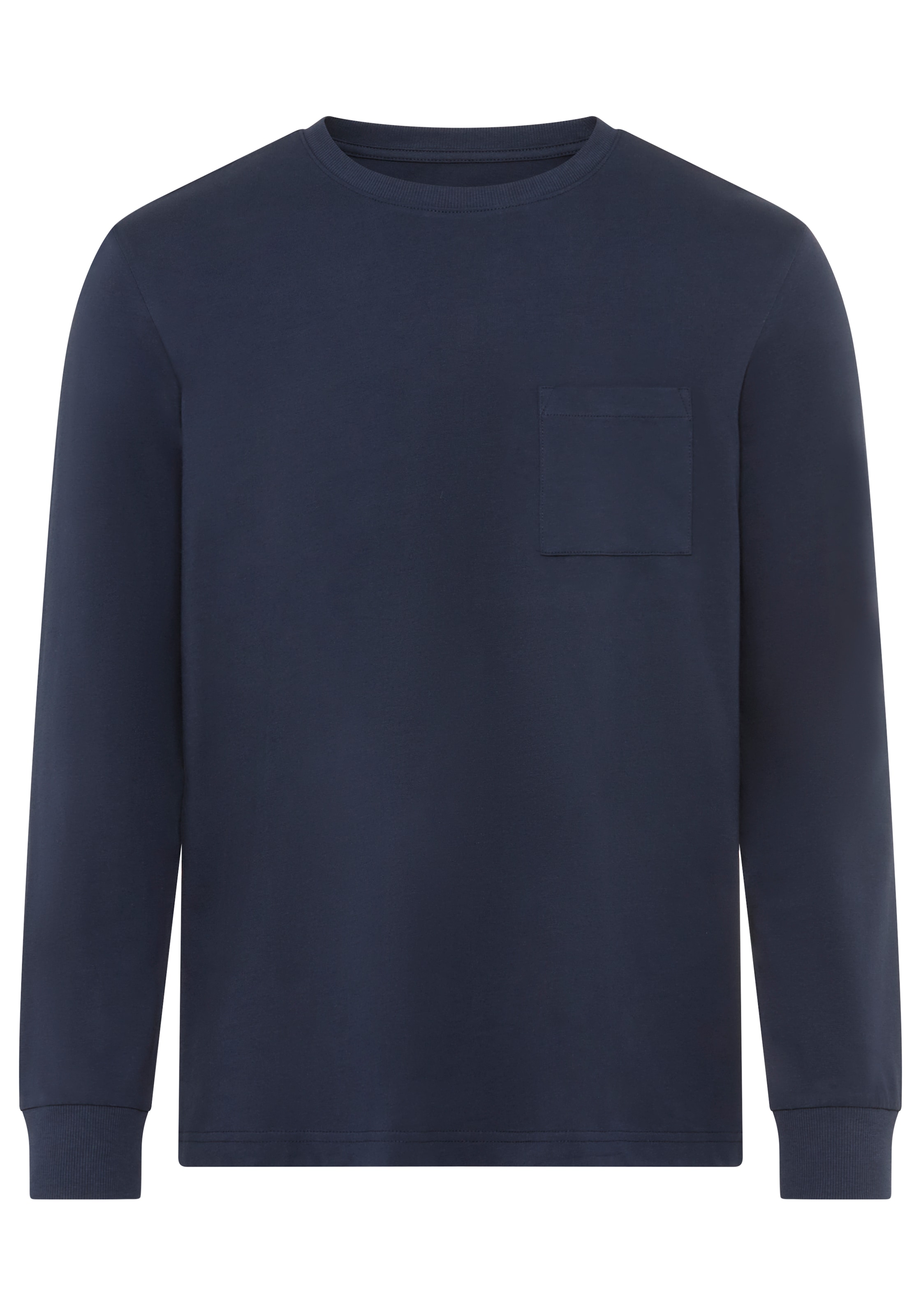 Man's World T-shirt à manches longues »Neue Kollektion!« casual Stil, Langarmshirt, schmale Passform, unifarben