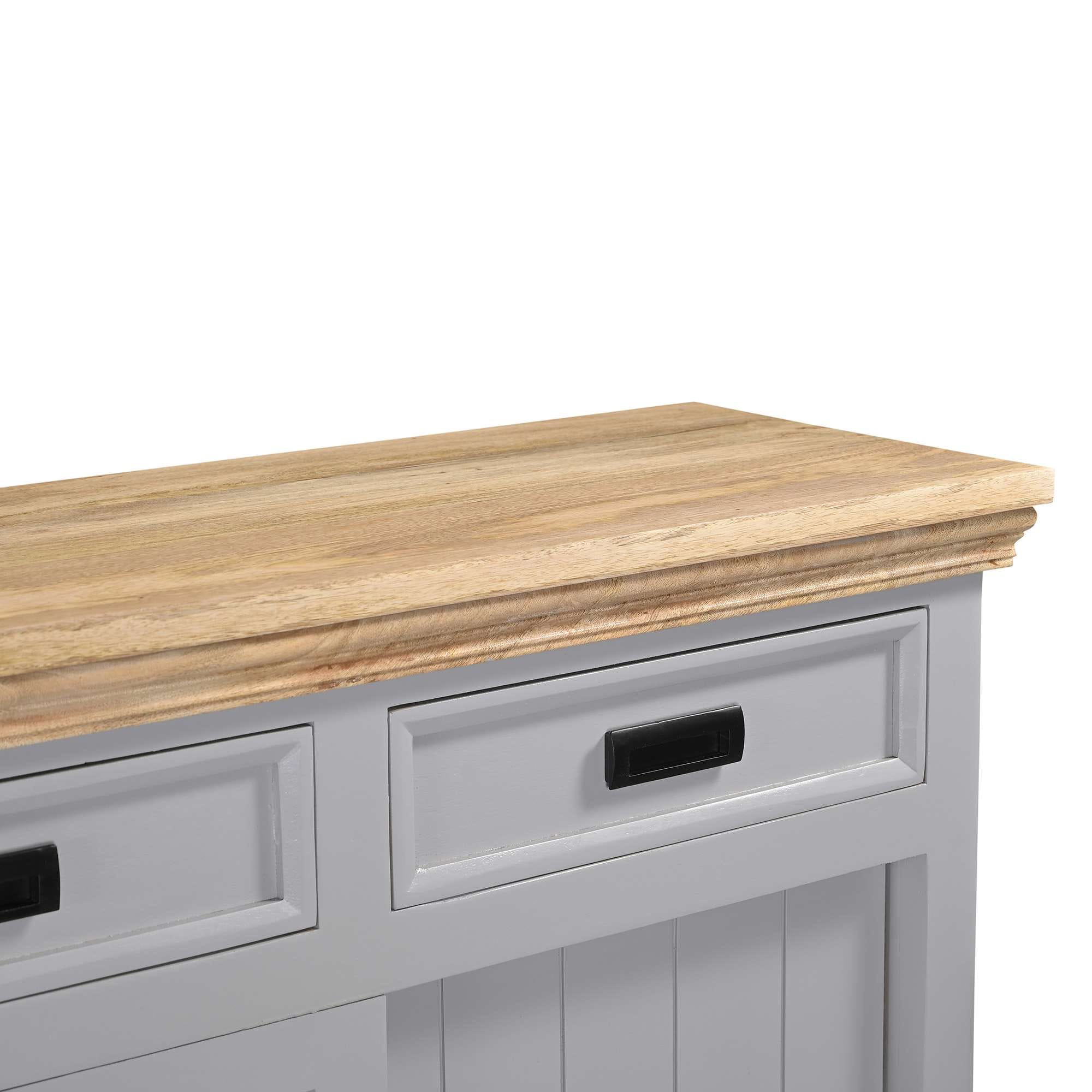 Home affaire Sideboard »Alpinist« mit 3 Schiebetüren, handgefertigt, Unika-Möbel, Breite 160 cm