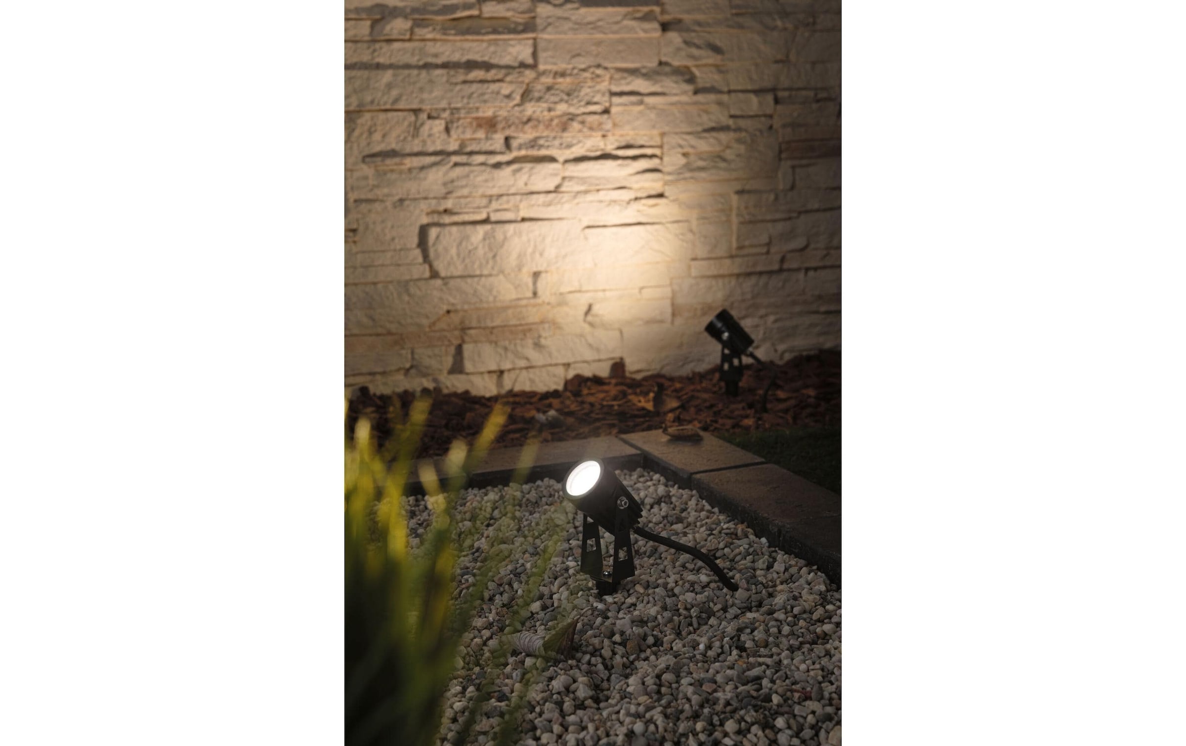 Paulmann Projecteur de jardin »Plug & Shine IP65, 3000 K, 2 W« 1 cuis blanc chaud