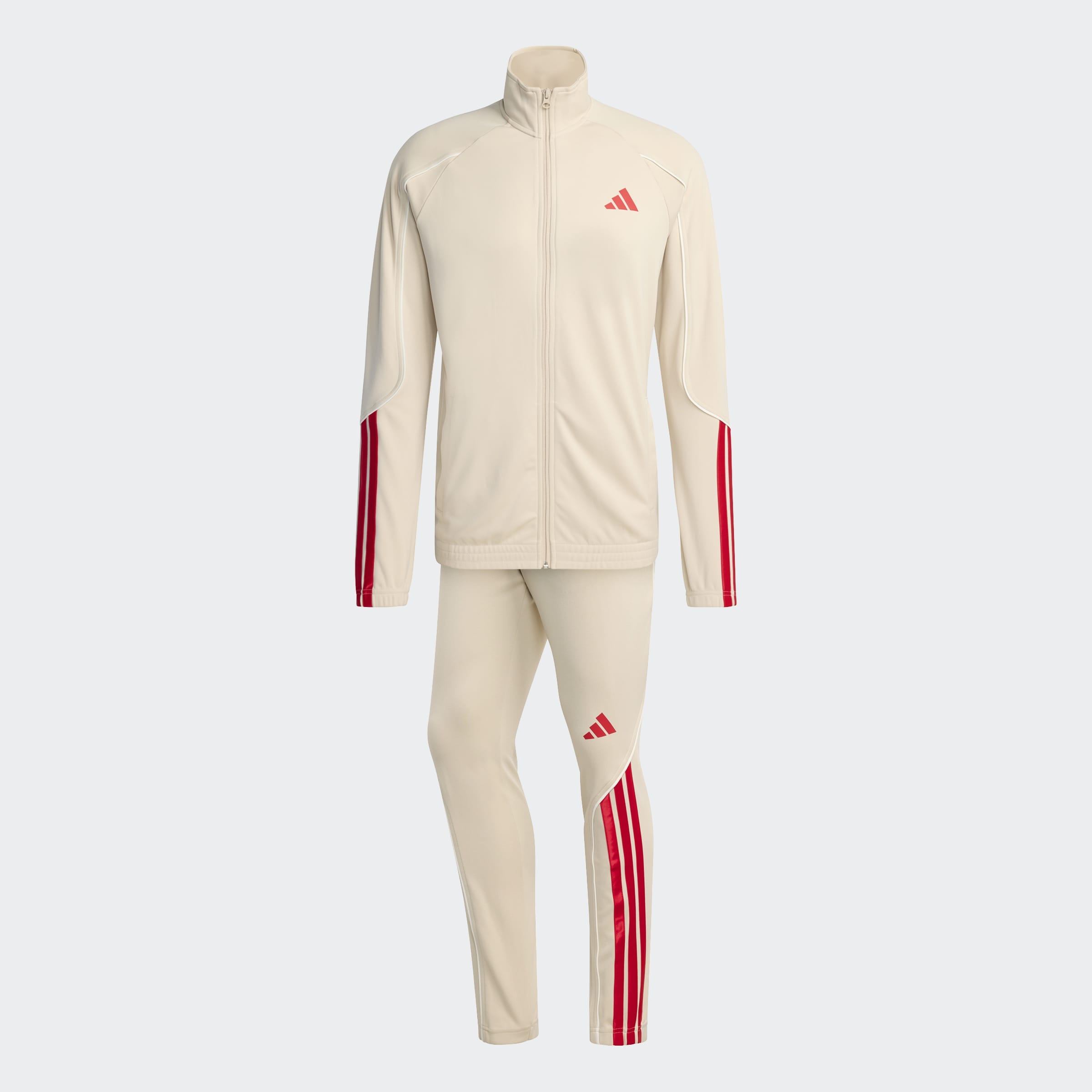adidas Sportswear Combinaison d'entraînement »STADIUM 3-STREIFEN« 2 pièces zweiteiliges Set aus Jacke und Hose, aus leichtem Polyester