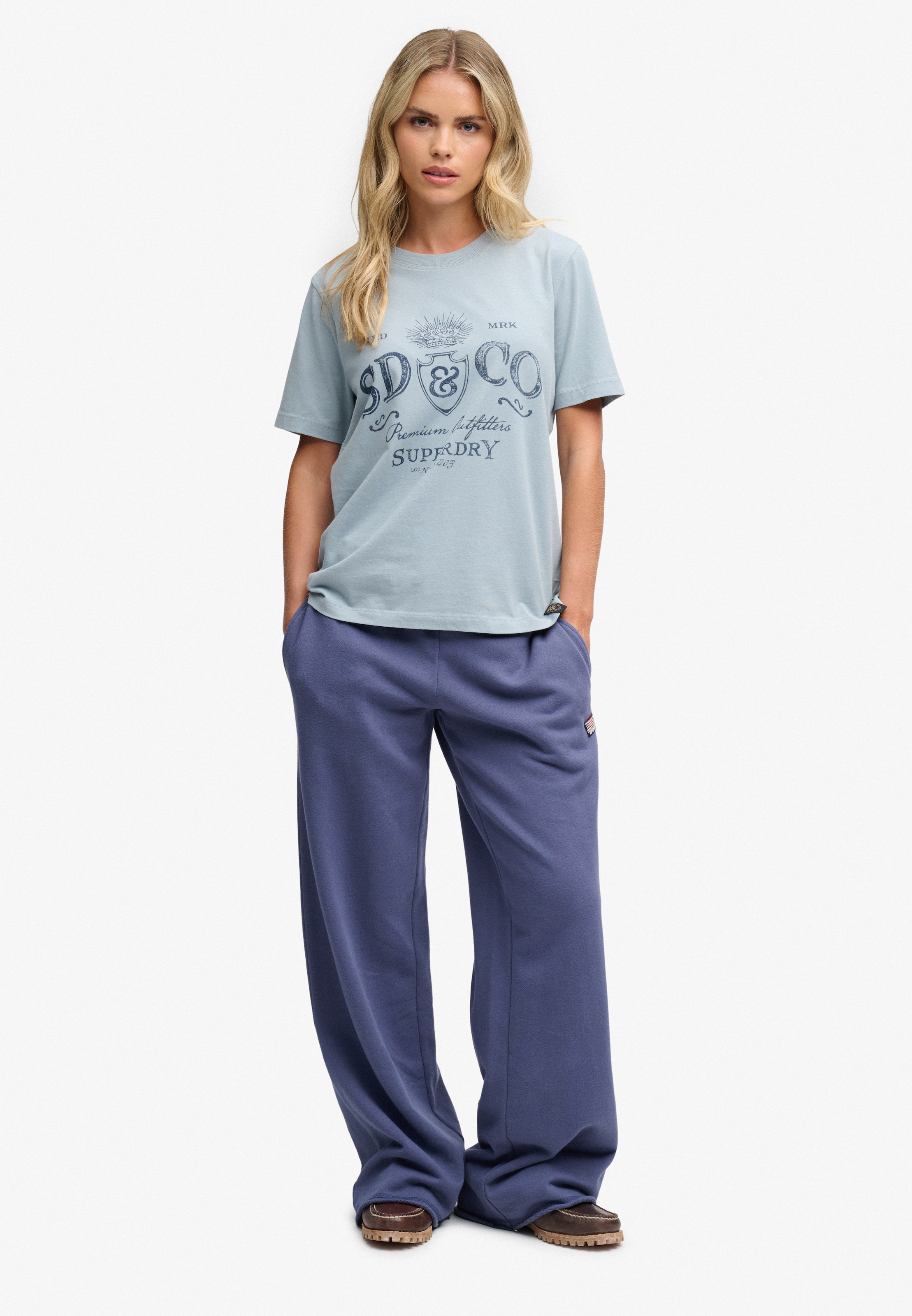 Superdry T-shirt imprimé »VINTAGE WORKWEAR TEE« Baumwolle, relaxed fit
