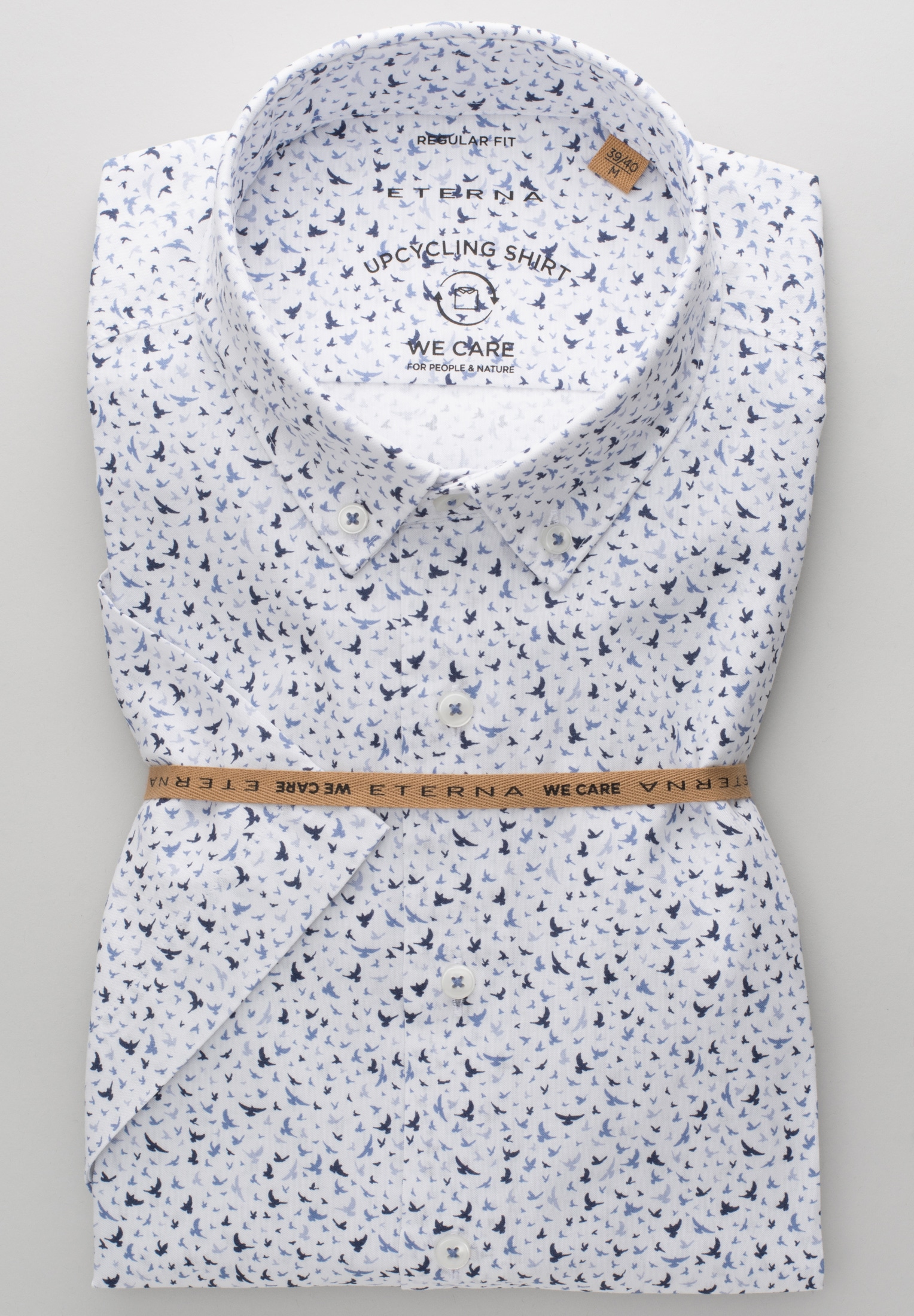 Eterna Kurzarmhemd »REGULAR FIT« EASY IRON (bügelleicht)