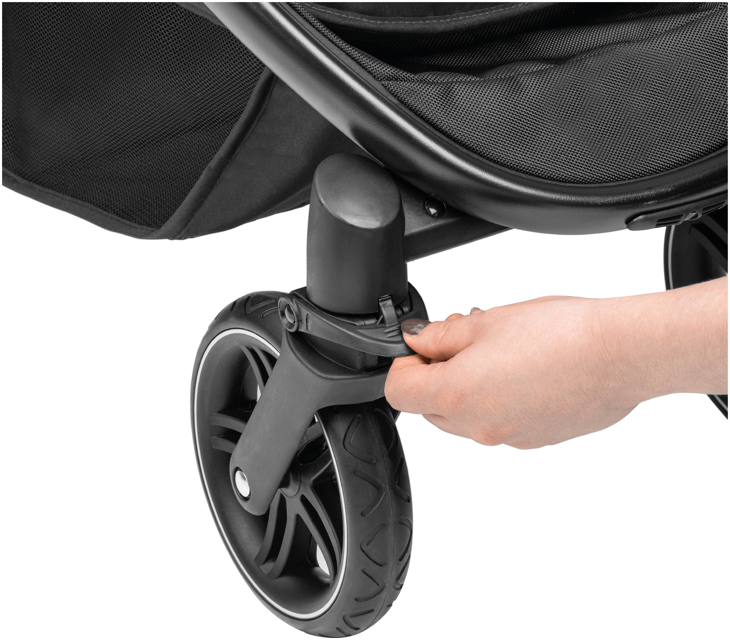 Hauck Poussette pour enfants »Uptown, Black Melange« 22 kilos bis 22 kg belastbar