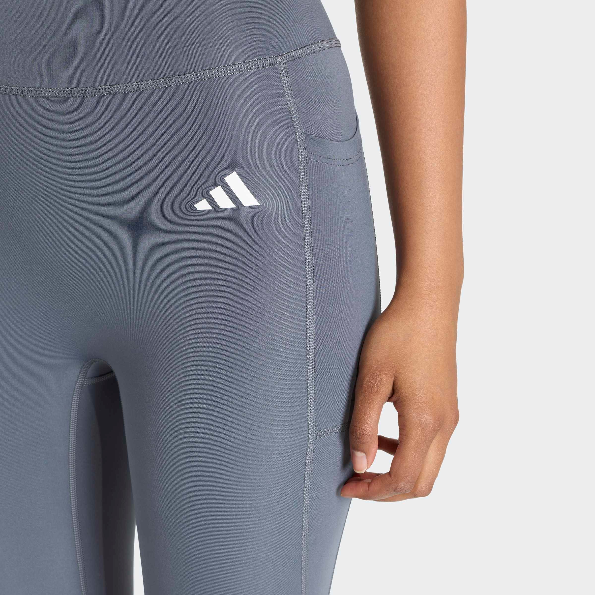 adidas Performance Trainingstights »OPTIME ESSENTIALS 7/8-LEGGINGS, OHNE VORDERNAHT«