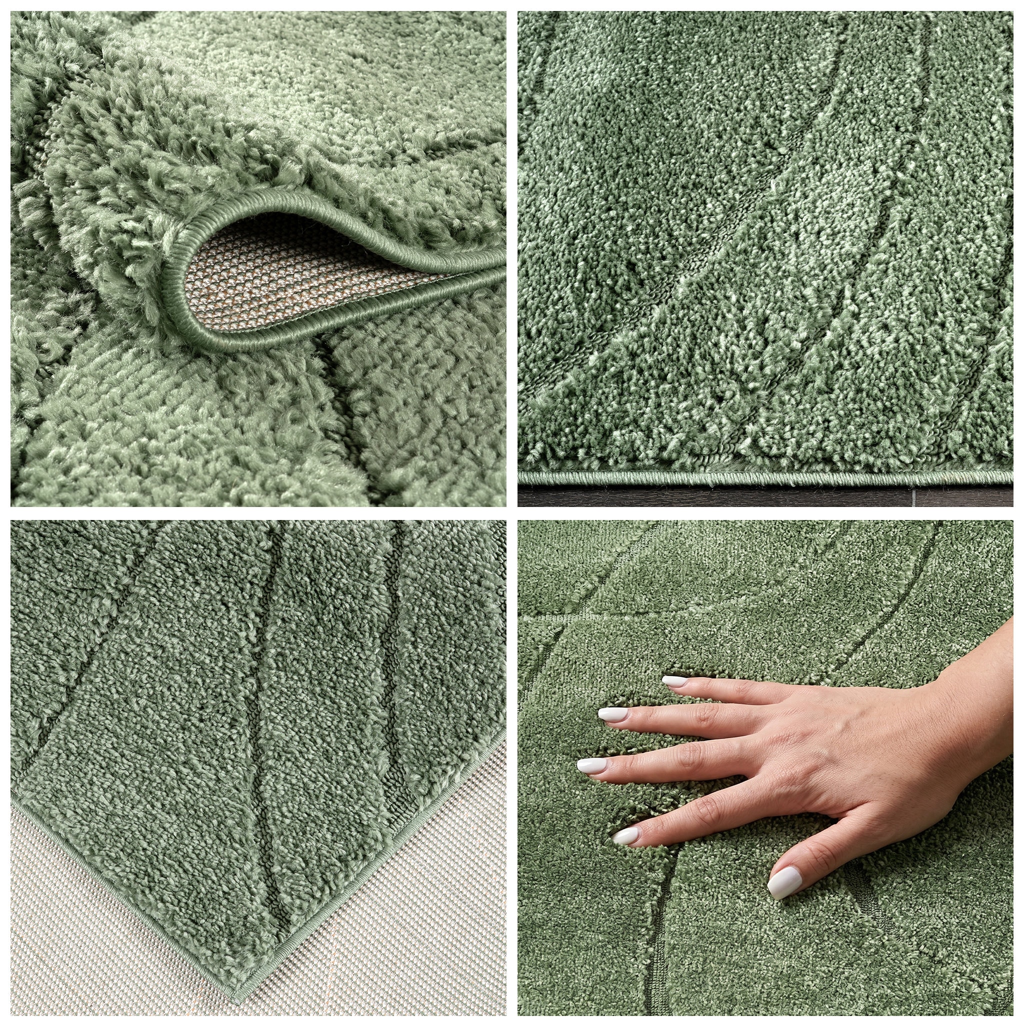 GOODproduct Teppich »Lavia, Wellenmuster, Hoch-Tief« rechteckig 20 mm Höhe Linienmuster, modernes Design, 3D Optik, Designteppich, Wohnzimmer