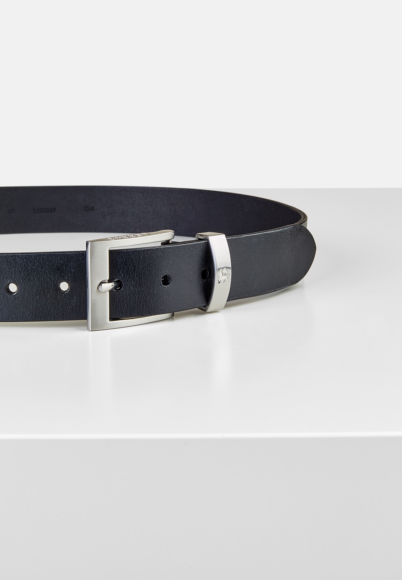 LERROS Ceinture en cuir »Gürtel mit Metallelementen«