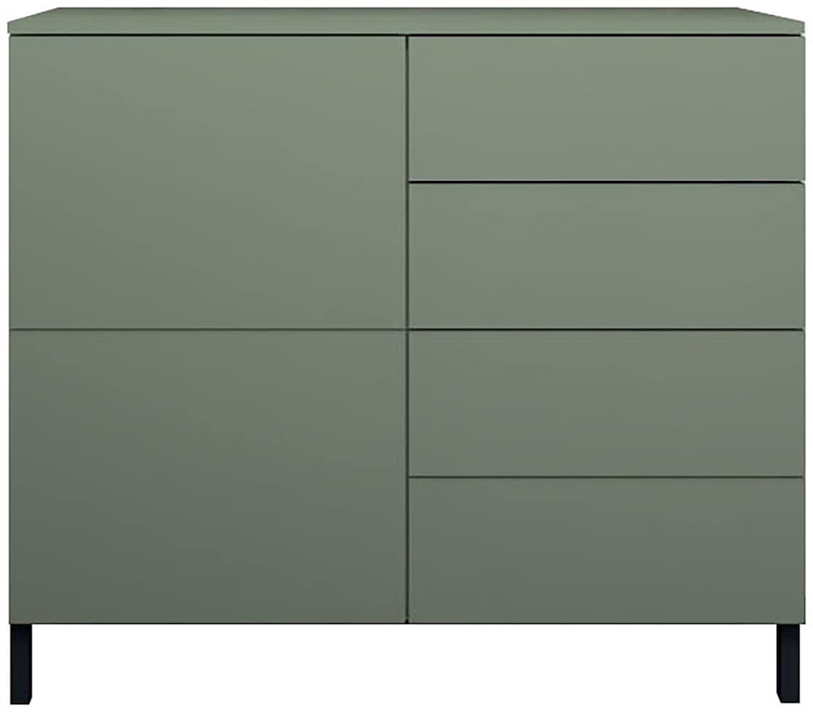 borchardt Möbel Commode »Haama, modern, grifflos, Metallfüsse, praktisch,  2 Türen« Push-To-Open, verstellbare Einlegeböden, viel Stauraum, Breite 93cm