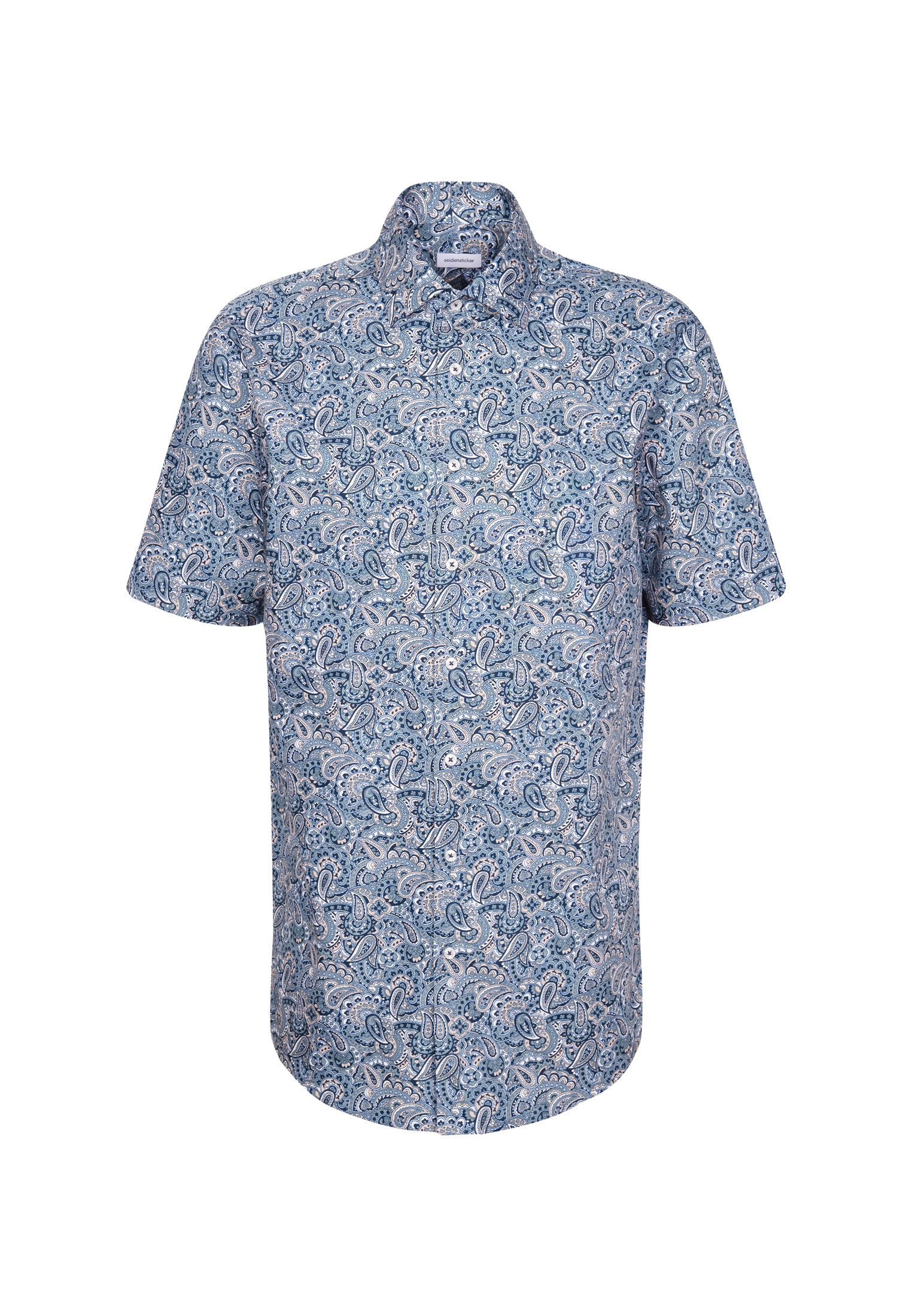 seidensticker Businesshemd »Regular« Regular 1/2 Kentkragen Druck