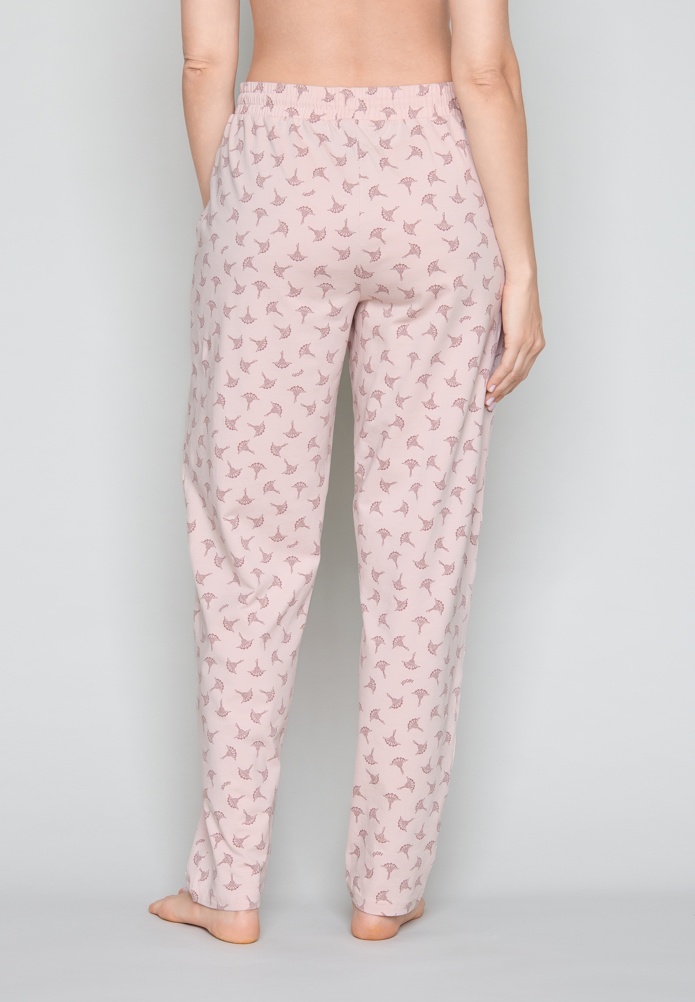JOOP! Pyjama mit langem Schnitt, aus Jersey und Baumwollmischung, im JOOP! Stil