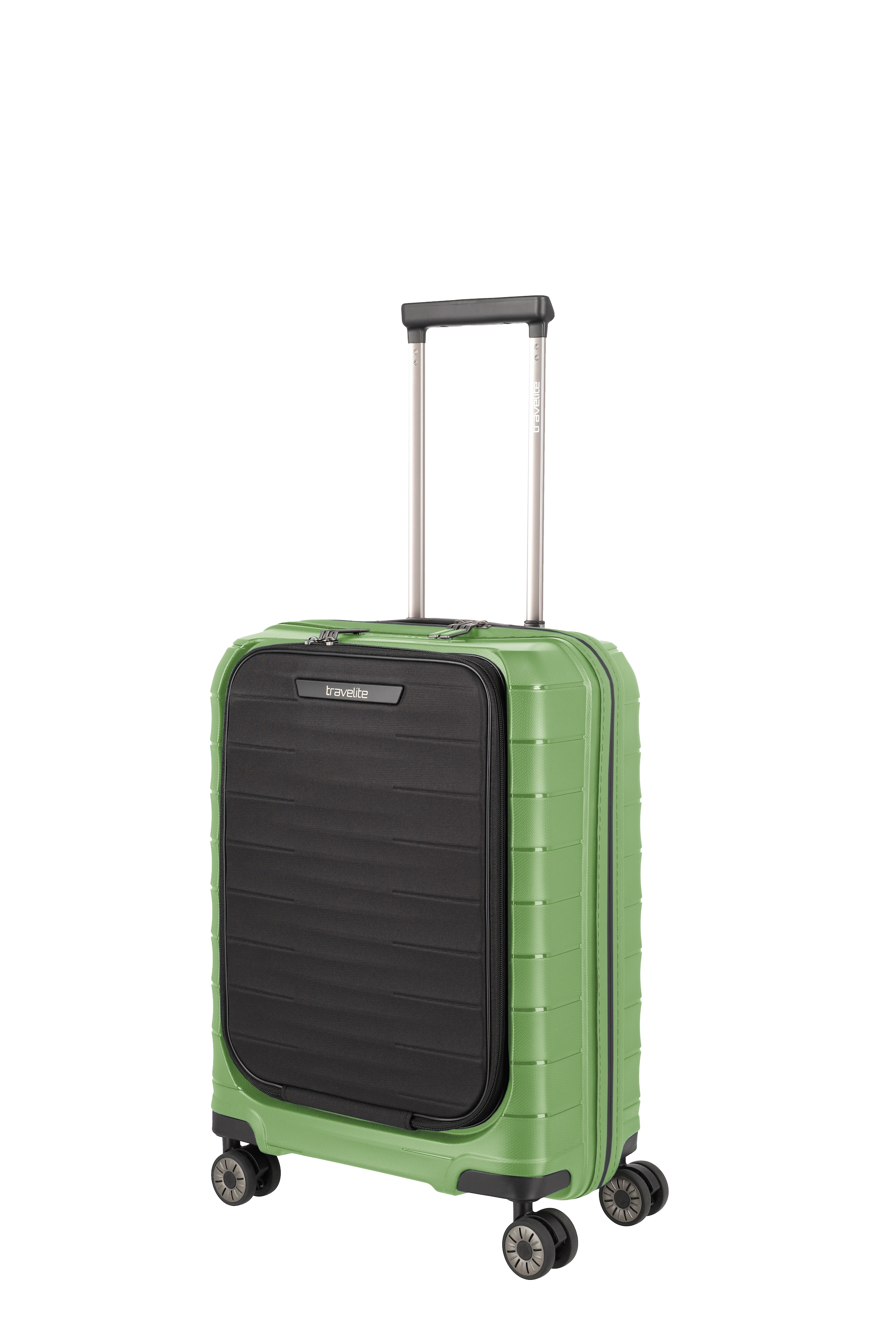 travelite Trolleyset »MOOBY 3-teilig Reisekoffer Hartschale« mit TSA-Schloss und recyceltem Polypropylen