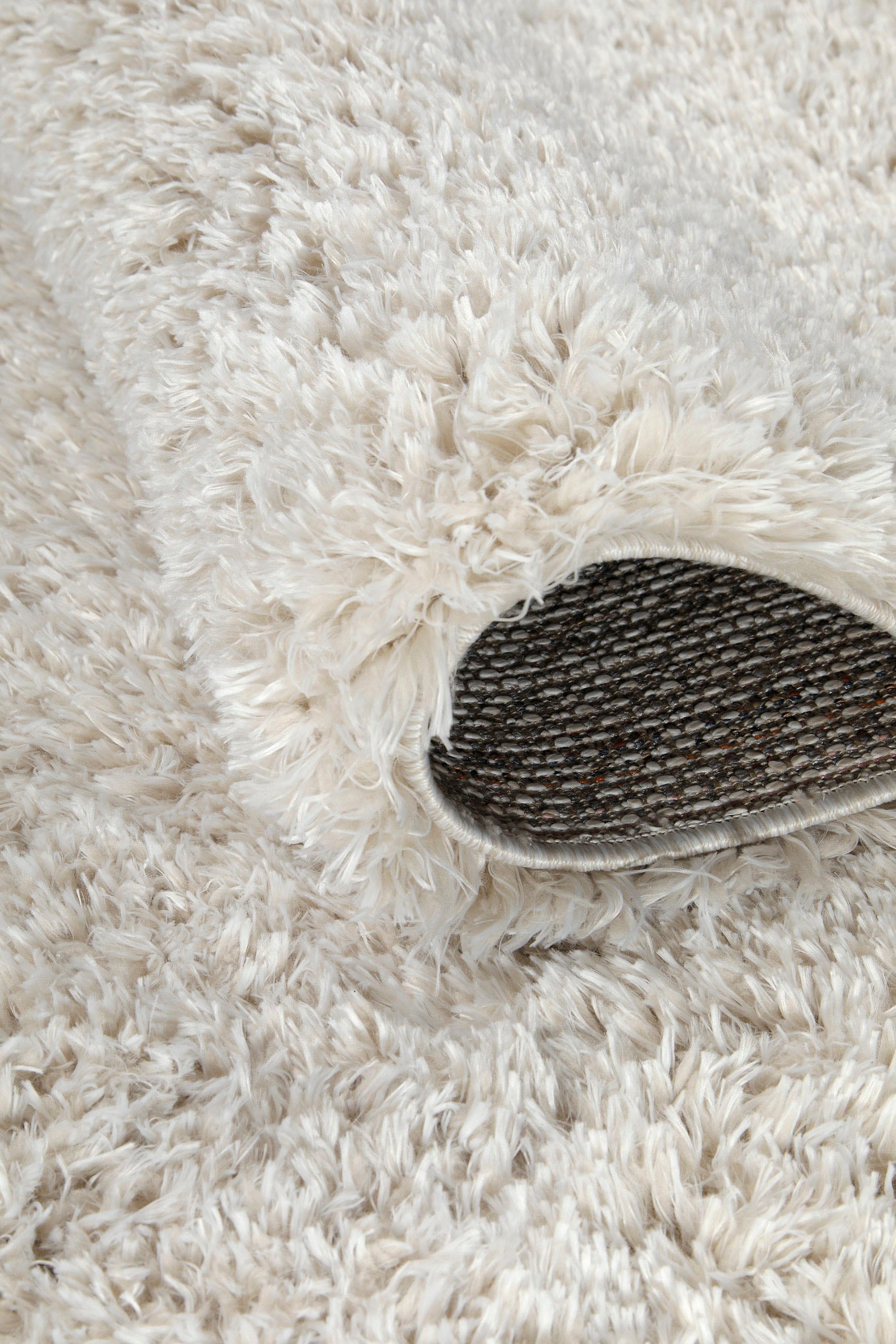 GOODproduct Hochflor-Teppich »Josetta« rund 50 mm Höhe Langflor, Shaggy, dichter weicher Hochflor, uni farben, Wohnzimmer