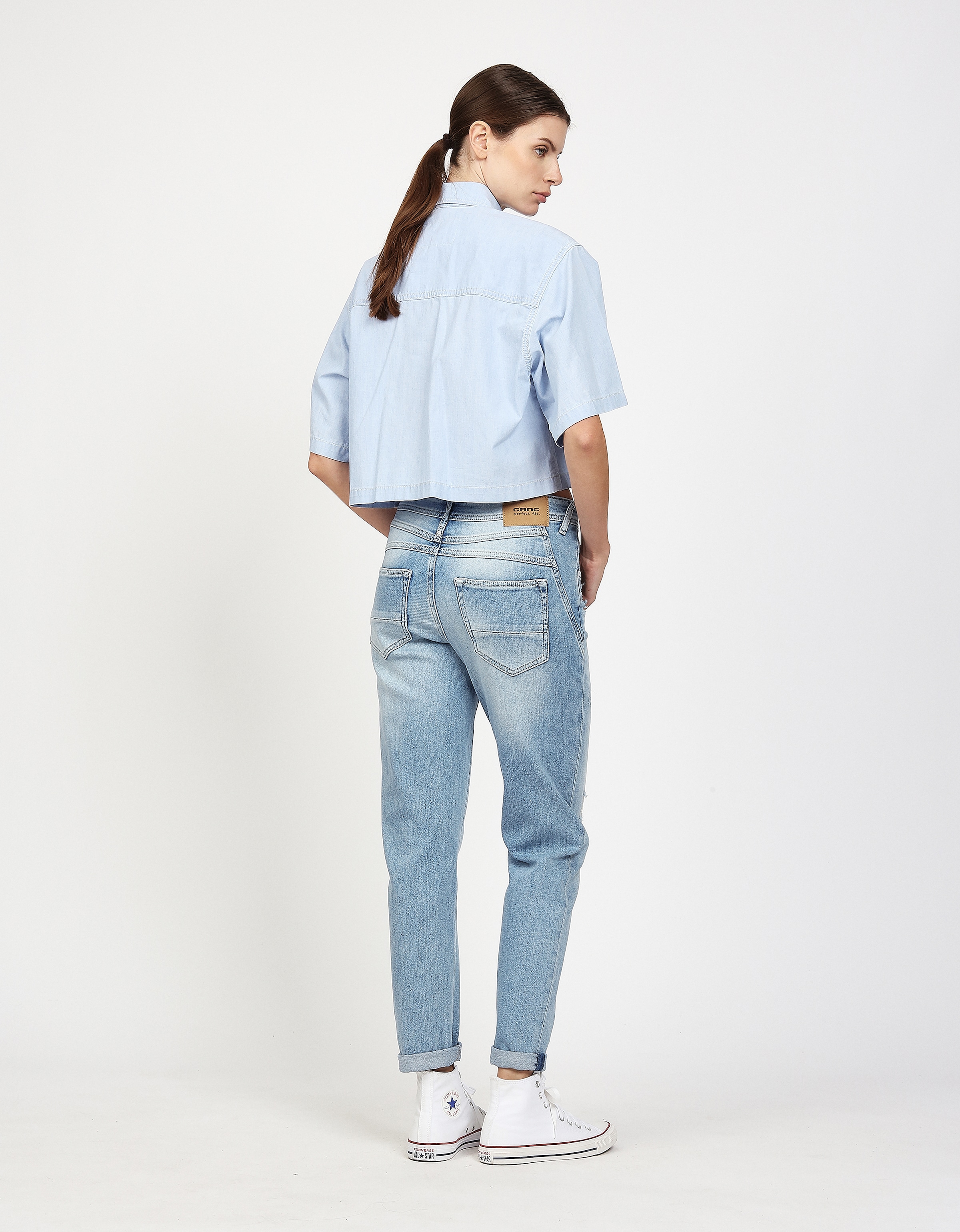 GANG Jeans à 5 poches »94ADELA« im Relaxed Fit
