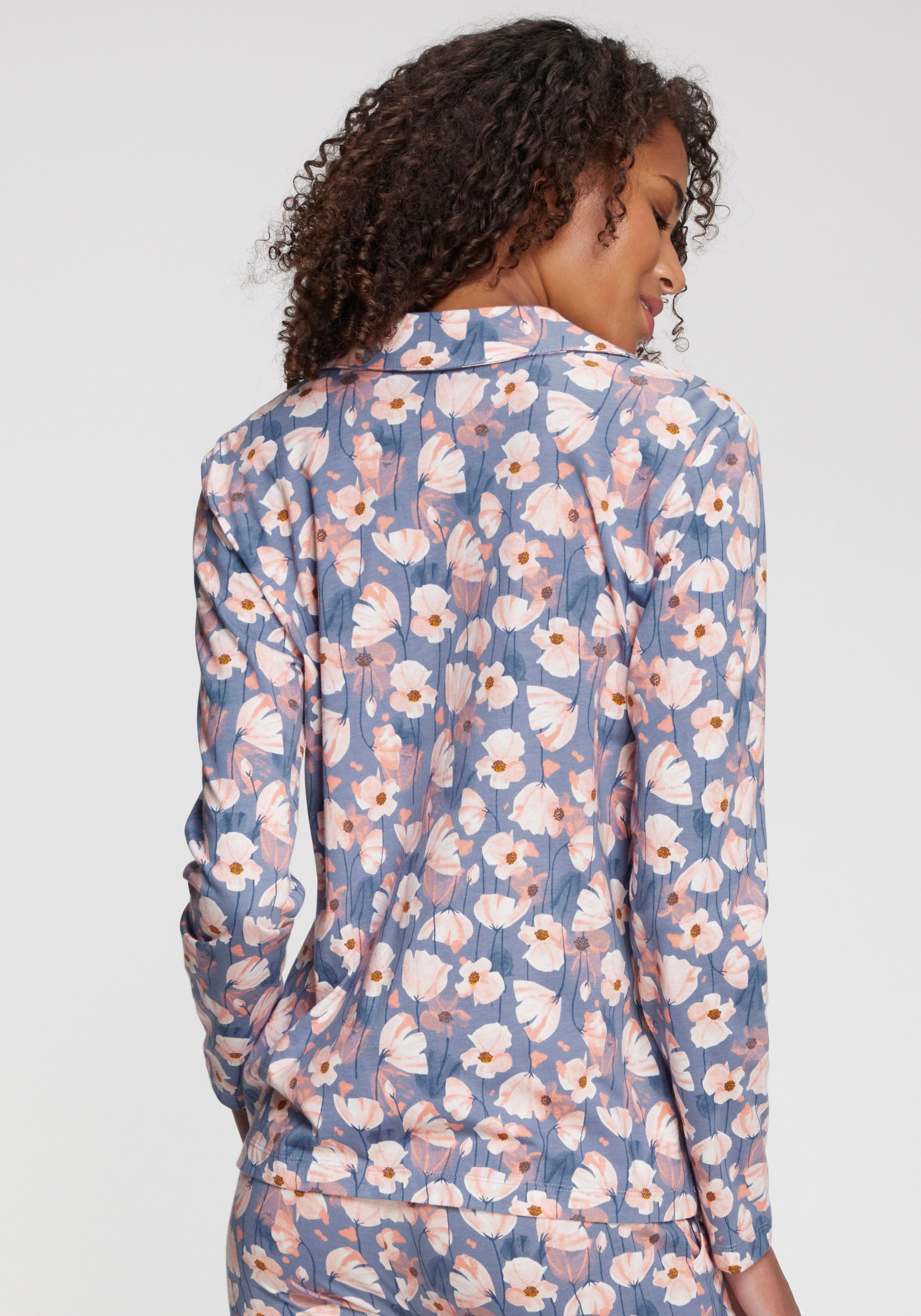 Vivance Dreams Haut de pyjama mit schönem Allover-Muster